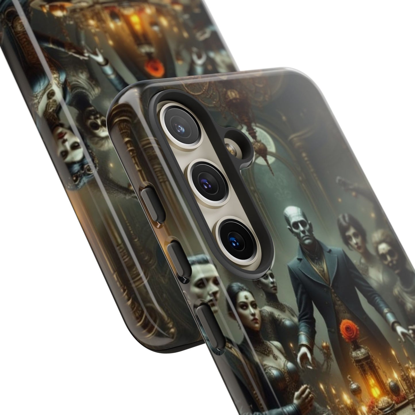 Gothic Phone Case, Unique Tough Cases, Dark Aesthetic Accessories, Perfect Gift for Halloween, Stylish Tech Protection