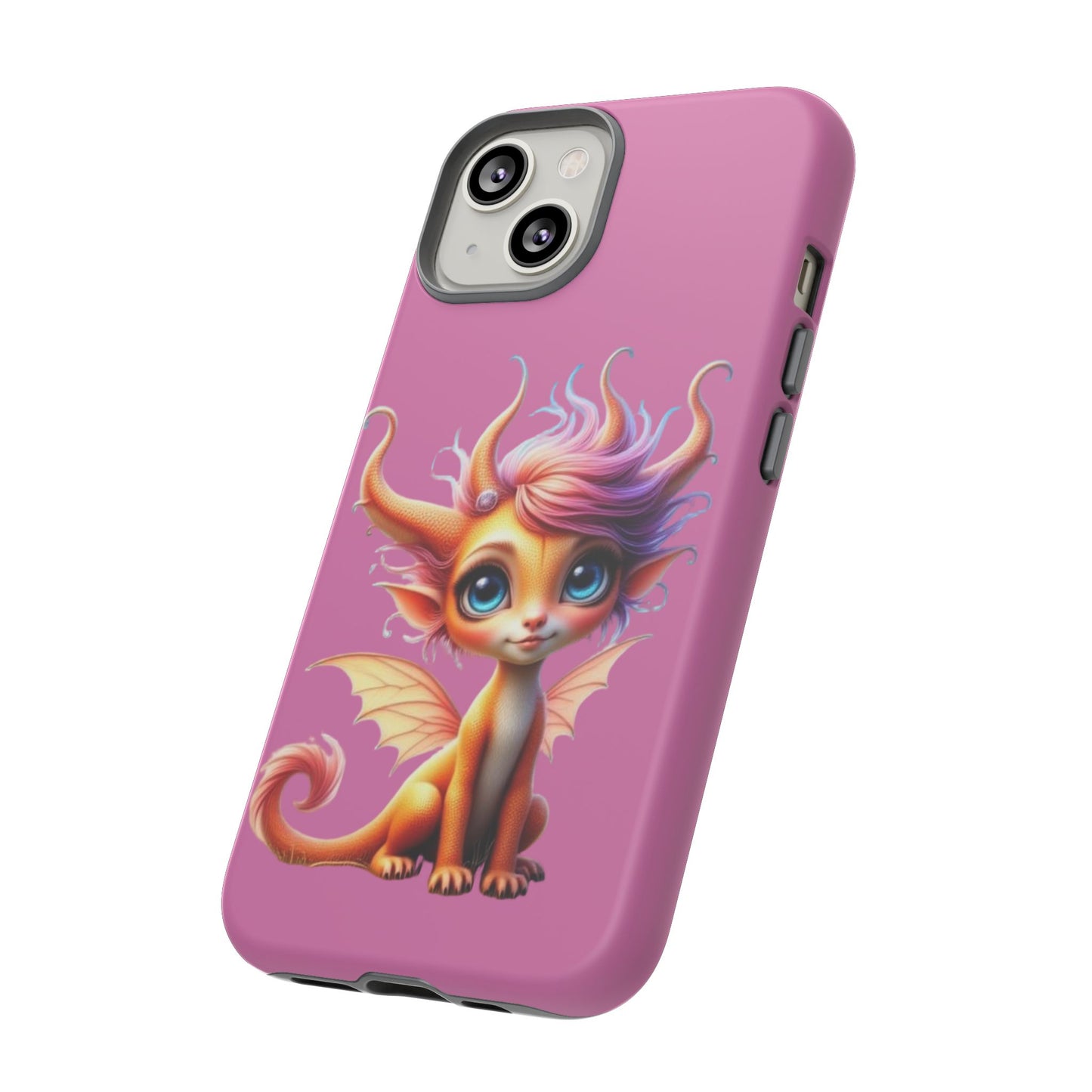Dragon-Themed Phone Case, Cute Fantasy Phone Cover, Gifts for Kids, Magical Dragon Design, Birthday Present, Phone Accessories