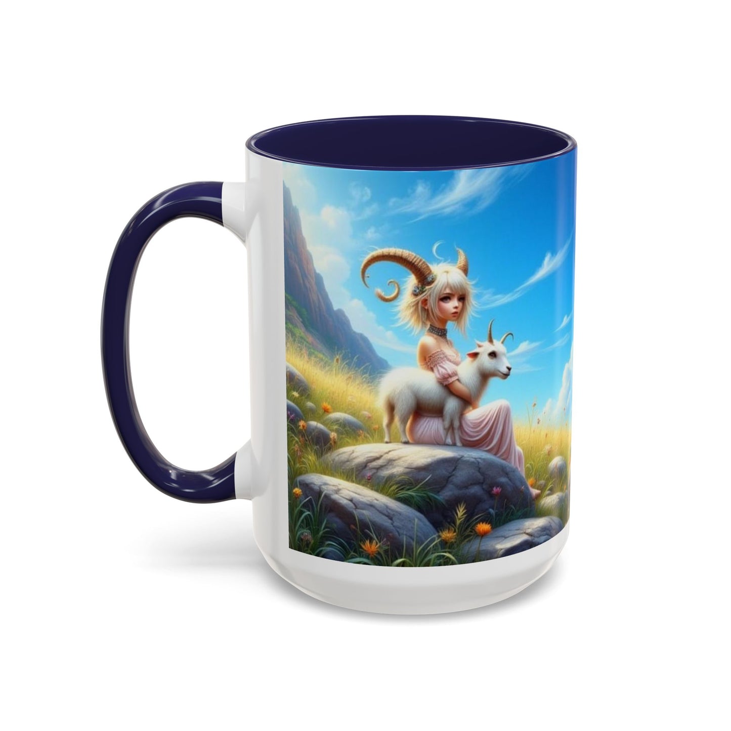 Astrology Capricorn,  Accent Coffee Mug (11, 15oz)