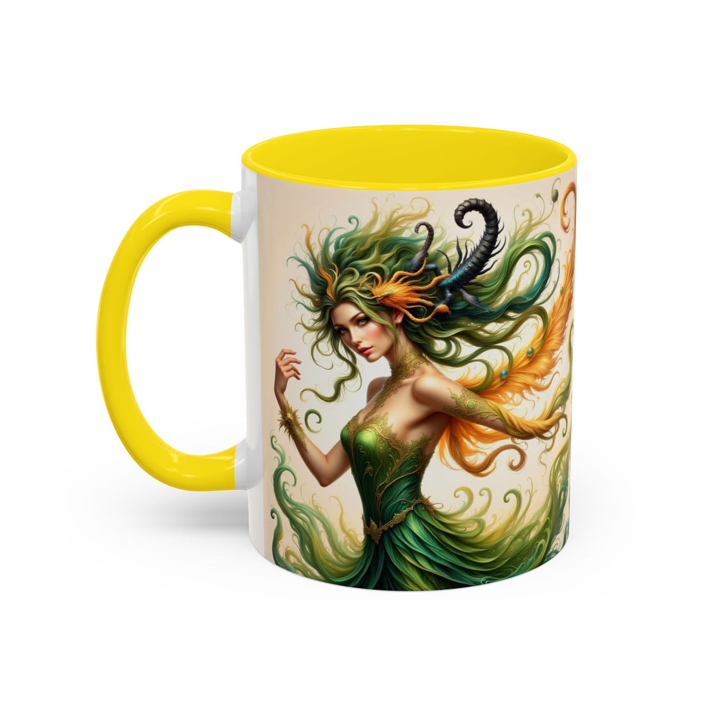 Astrology Scorpio Accent Coffee Mug (11, 15oz)