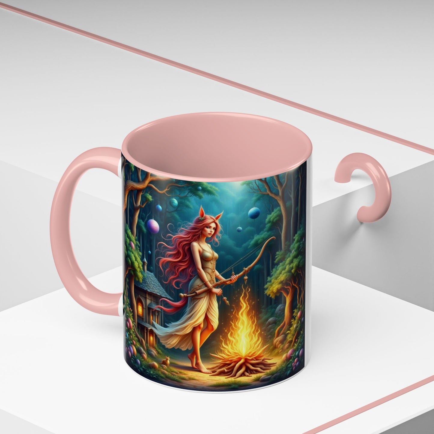 Astrology Sagittarius Accent Coffee Mug (11, 15oz)