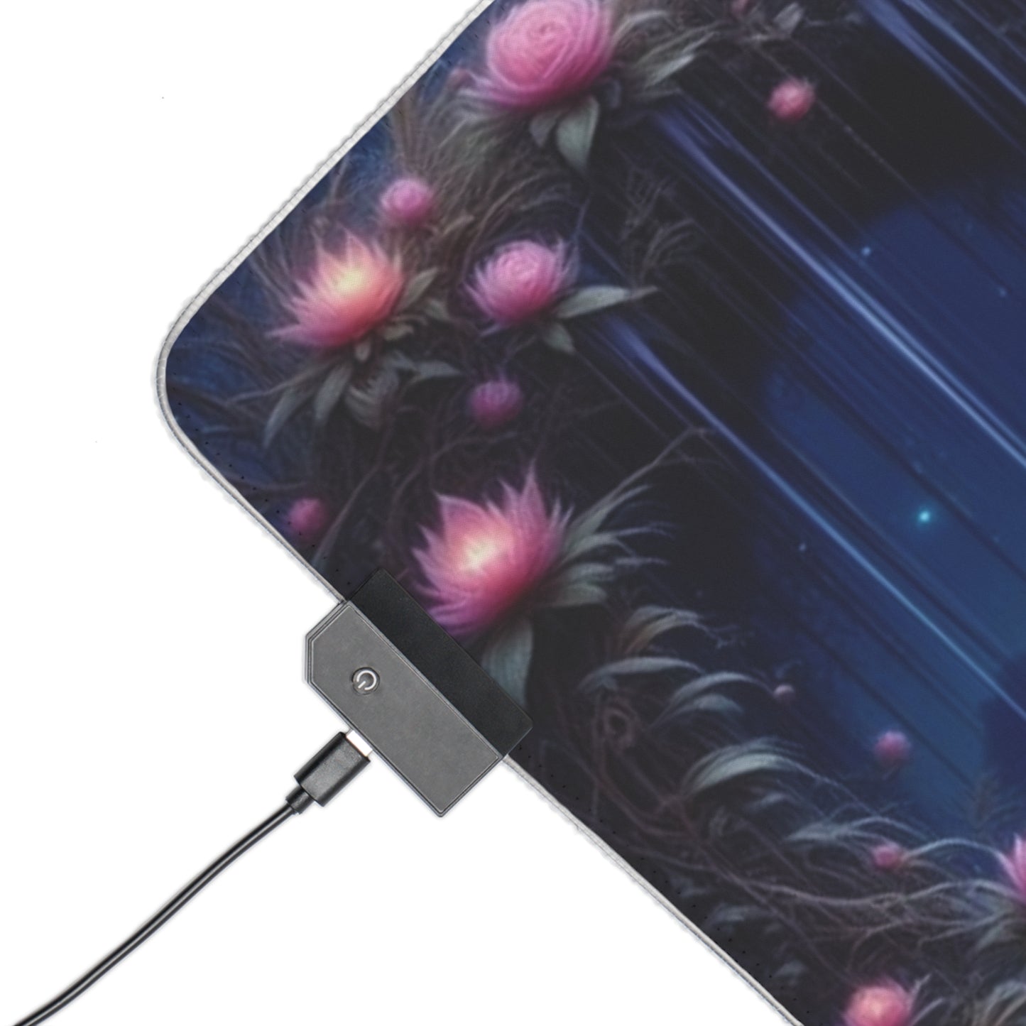 LED Enchanting Gaming Mouse Pad - Fantasy Art, Gaming Setup Decor, Desk Accessory, Gift for Gamers, Online Streaming