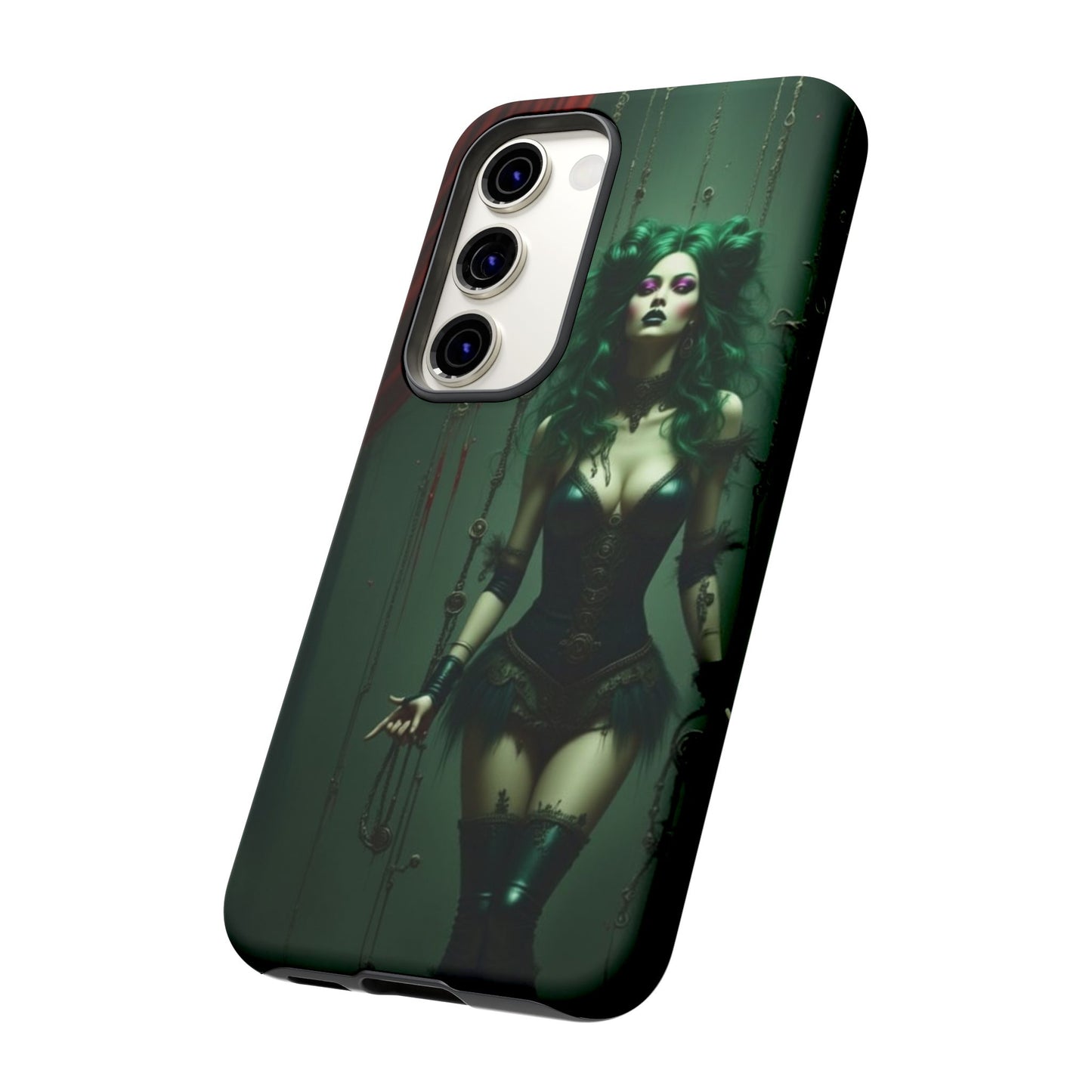 Gothic Phone Case for Tough Souls, Dark Aesthetic, Halloween Gift, Alternative Fashion, Unique Mobile Accessory