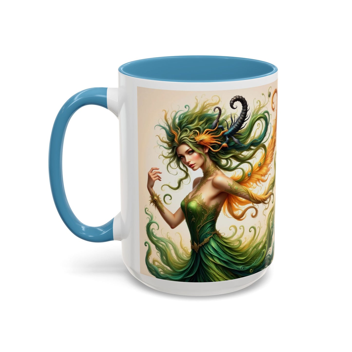 Astrology Scorpio Accent Coffee Mug (11, 15oz)