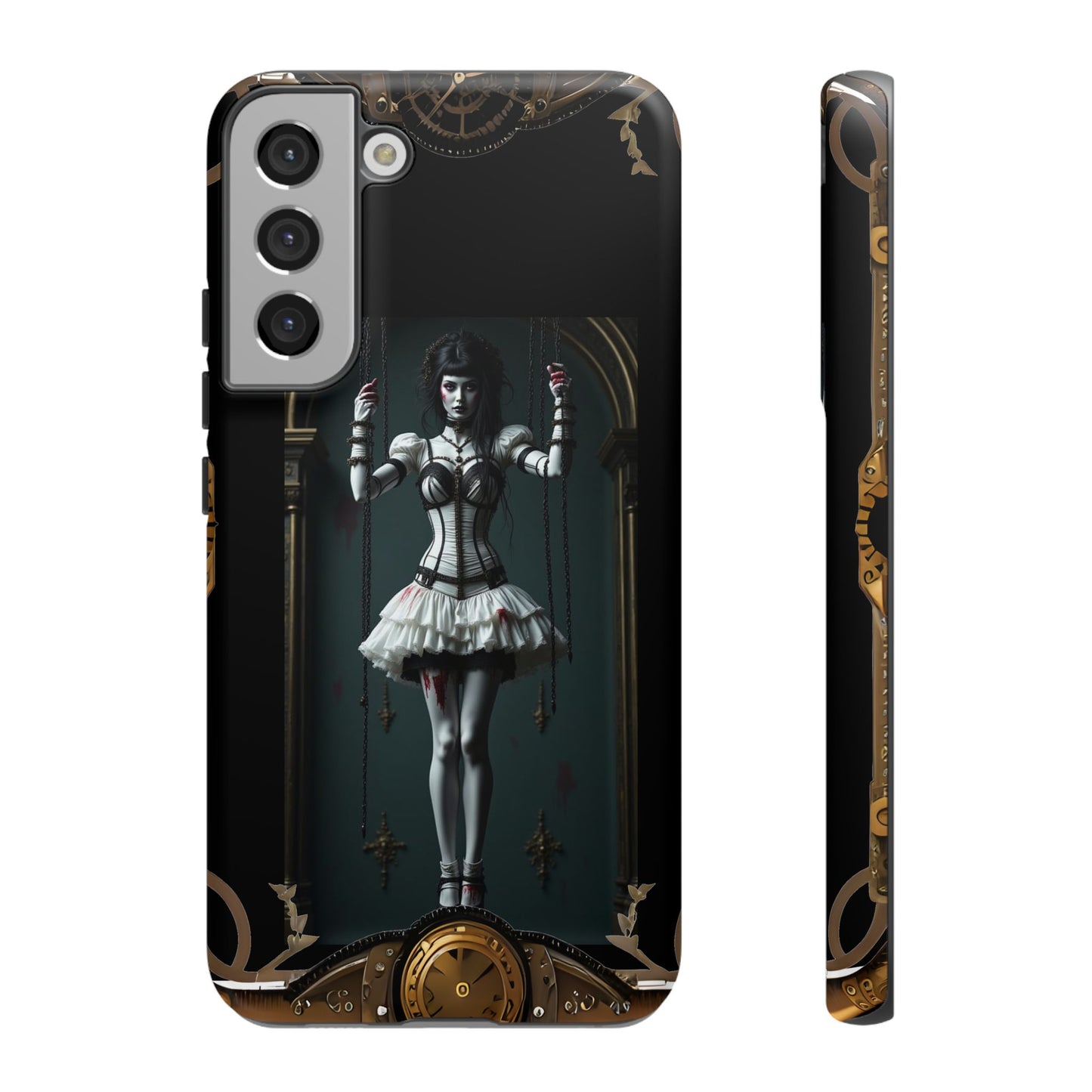 Steampunk Phone Case, Designer Phone Cover, Artistic Mobile Case, Gothic Horror Phone Case