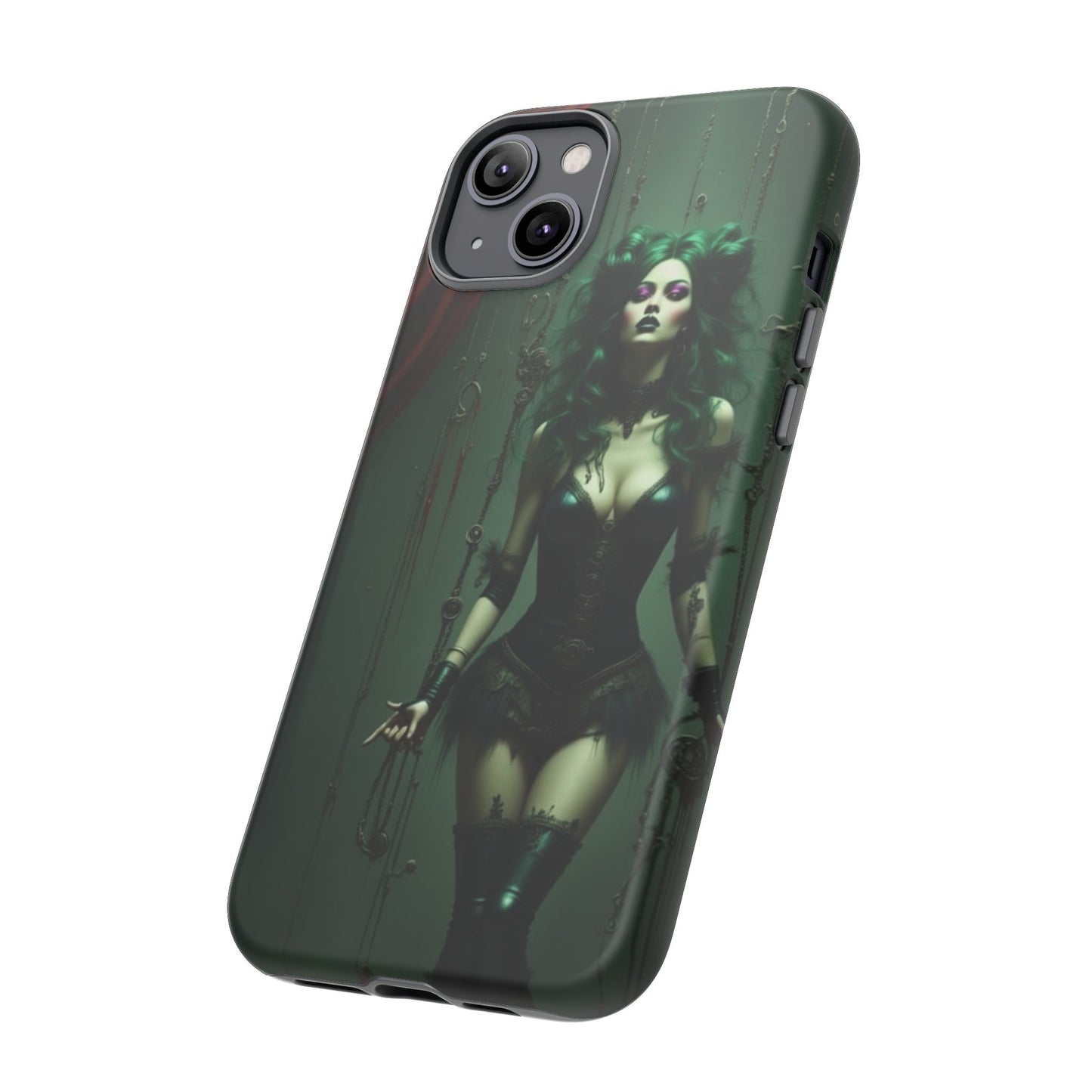 Gothic Phone Case for Tough Souls, Dark Aesthetic, Halloween Gift, Alternative Fashion, Unique Mobile Accessory
