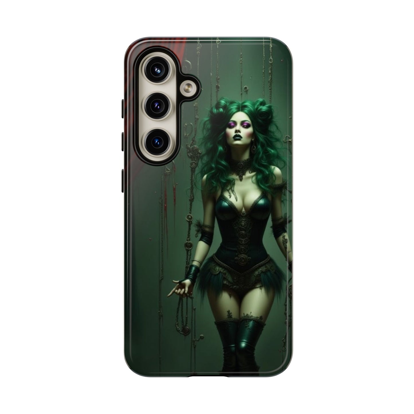 Gothic Phone Case for Tough Souls, Dark Aesthetic, Halloween Gift, Alternative Fashion, Unique Mobile Accessory