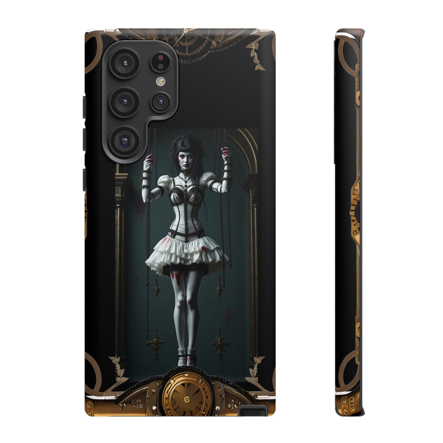 Steampunk Phone Case, Designer Phone Cover, Artistic Mobile Case, Gothic Horror Phone Case