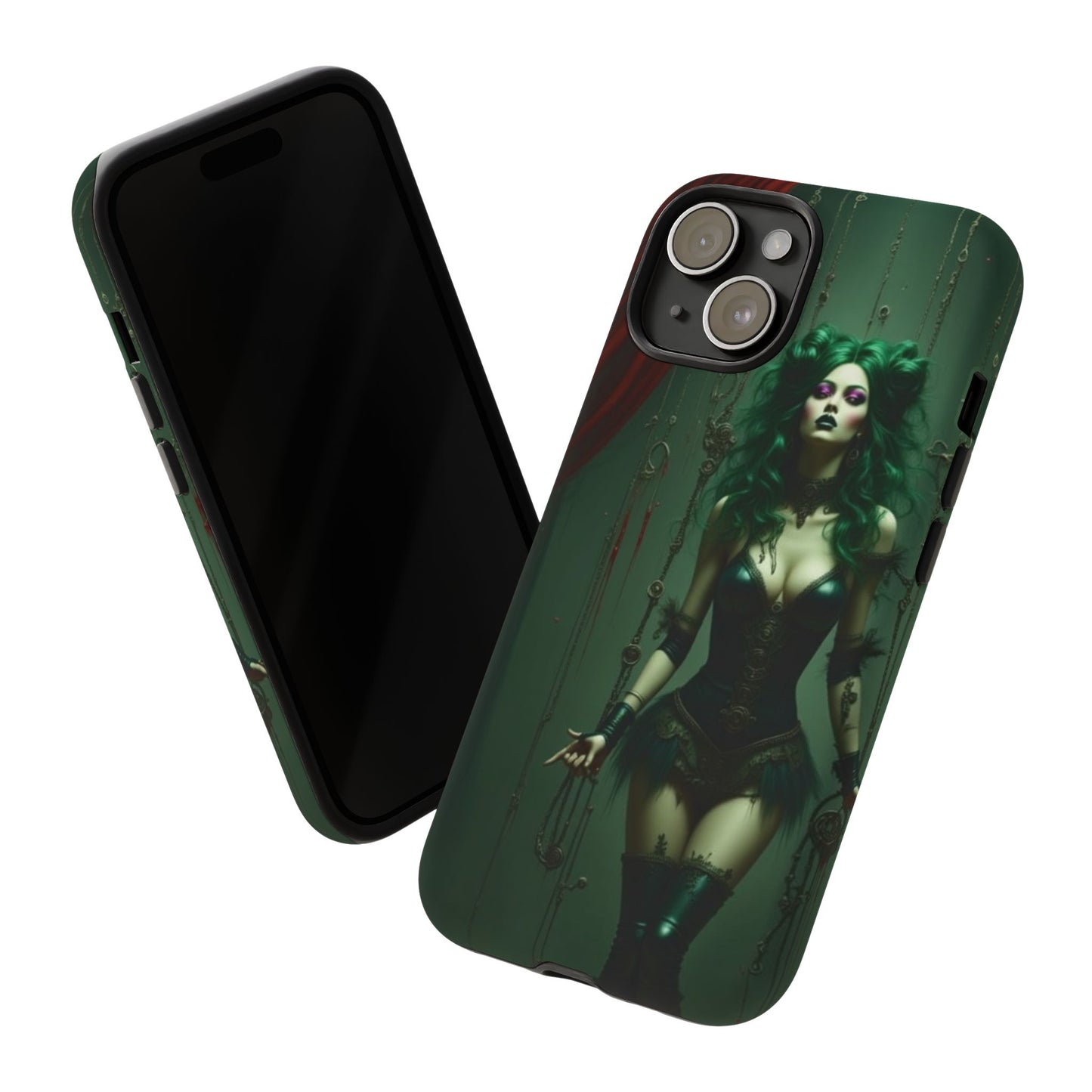 Gothic Phone Case for Tough Souls, Dark Aesthetic, Halloween Gift, Alternative Fashion, Unique Mobile Accessory