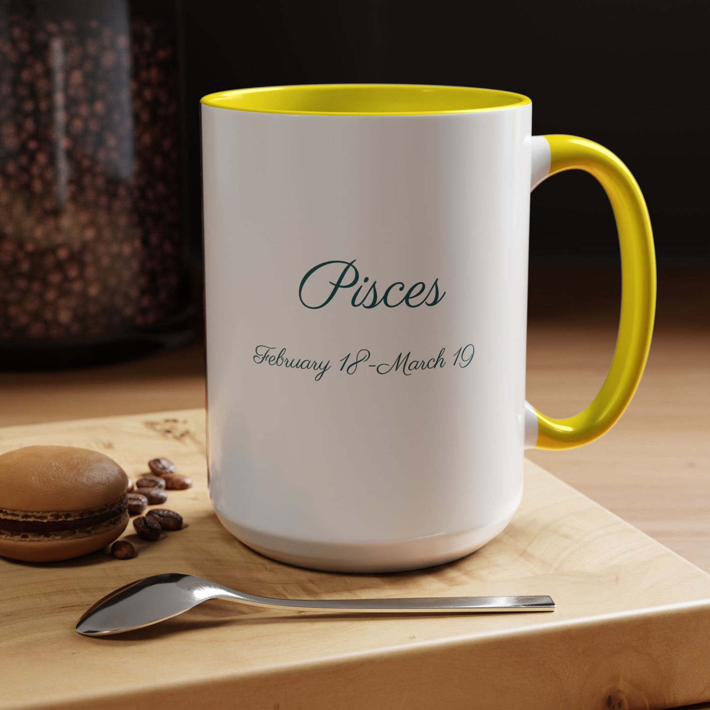 Astrology Pisces Accent Coffee Mug (11, 15oz)