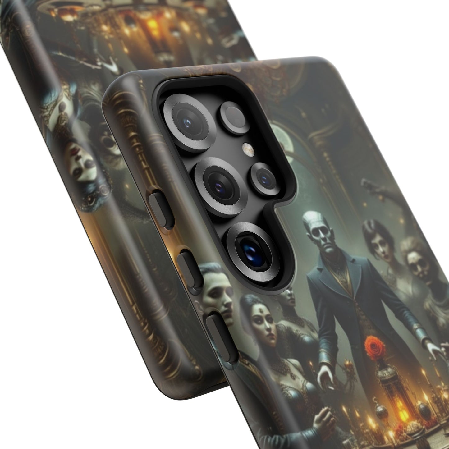 Gothic Phone Case, Unique Tough Cases, Dark Aesthetic Accessories, Perfect Gift for Halloween, Stylish Tech Protection