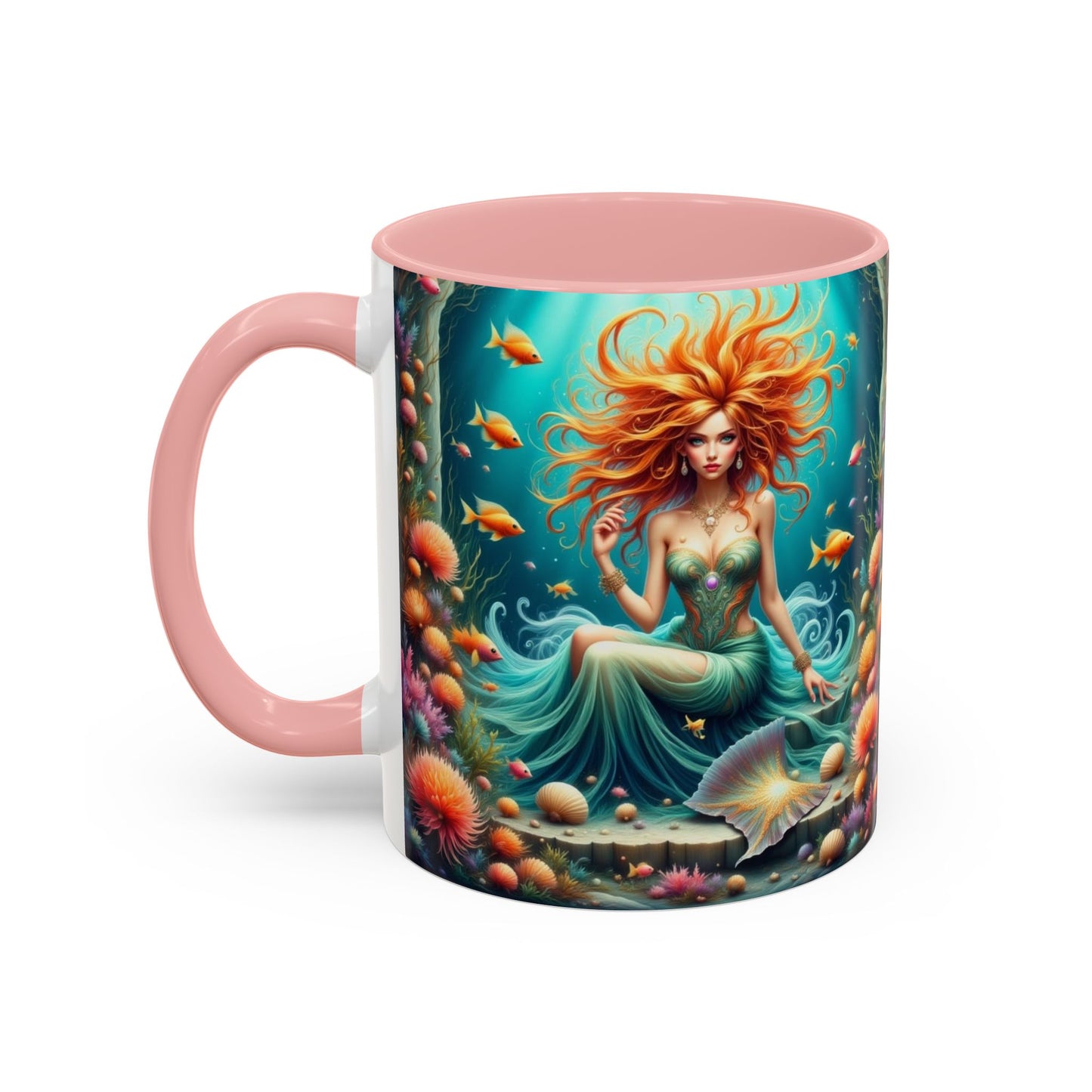 Astrology Pisces Accent Coffee Mug (11, 15oz)