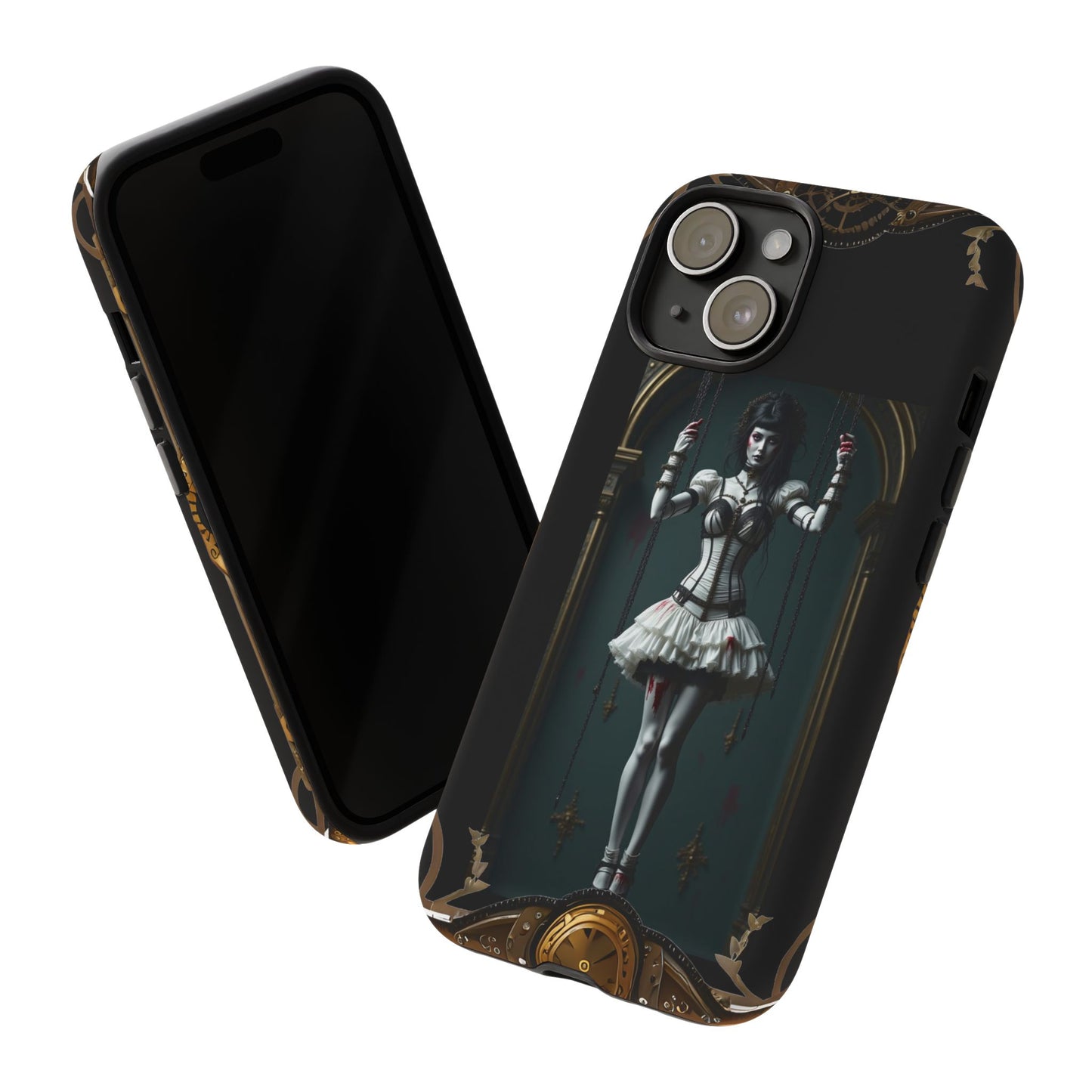 Steampunk Phone Case, Designer Phone Cover, Artistic Mobile Case, Gothic Horror Phone Case
