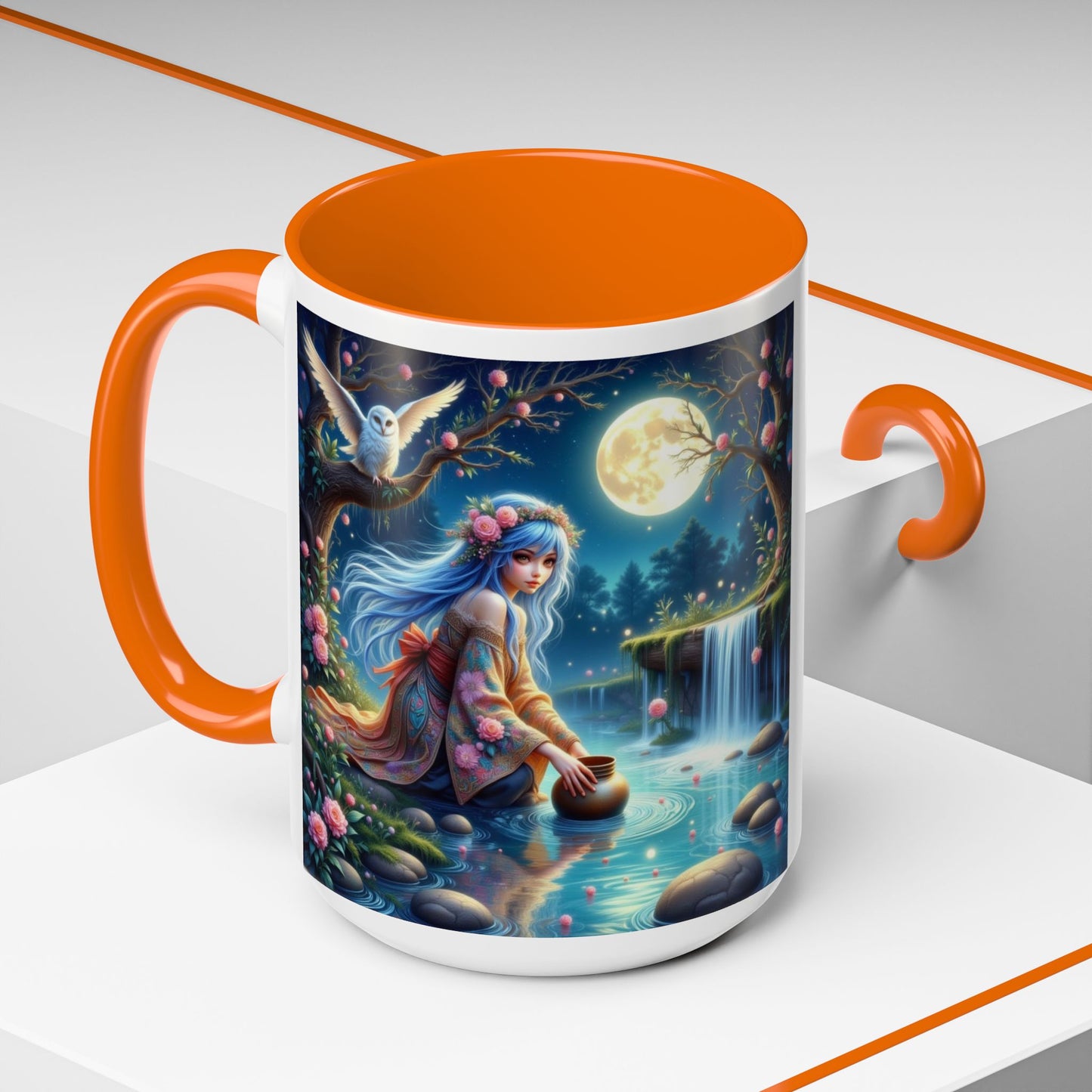 Astrology Virgo Accent Coffee Mug (11, 15oz)