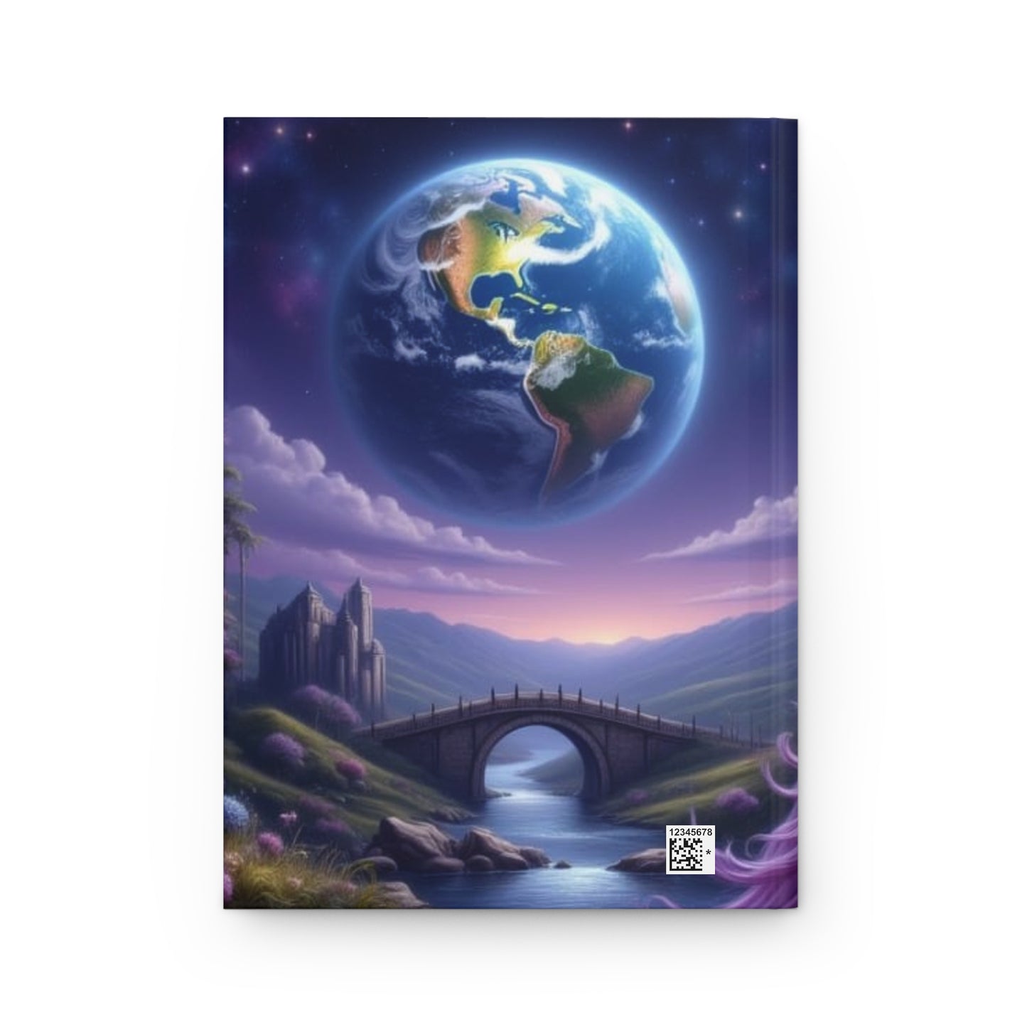 Celestial Dreams Hardcover Journal, Astrology Journal, Fantasy Journal, Cosmic Artwork Notebook, Gift for Dreamers, Perfect for [...]