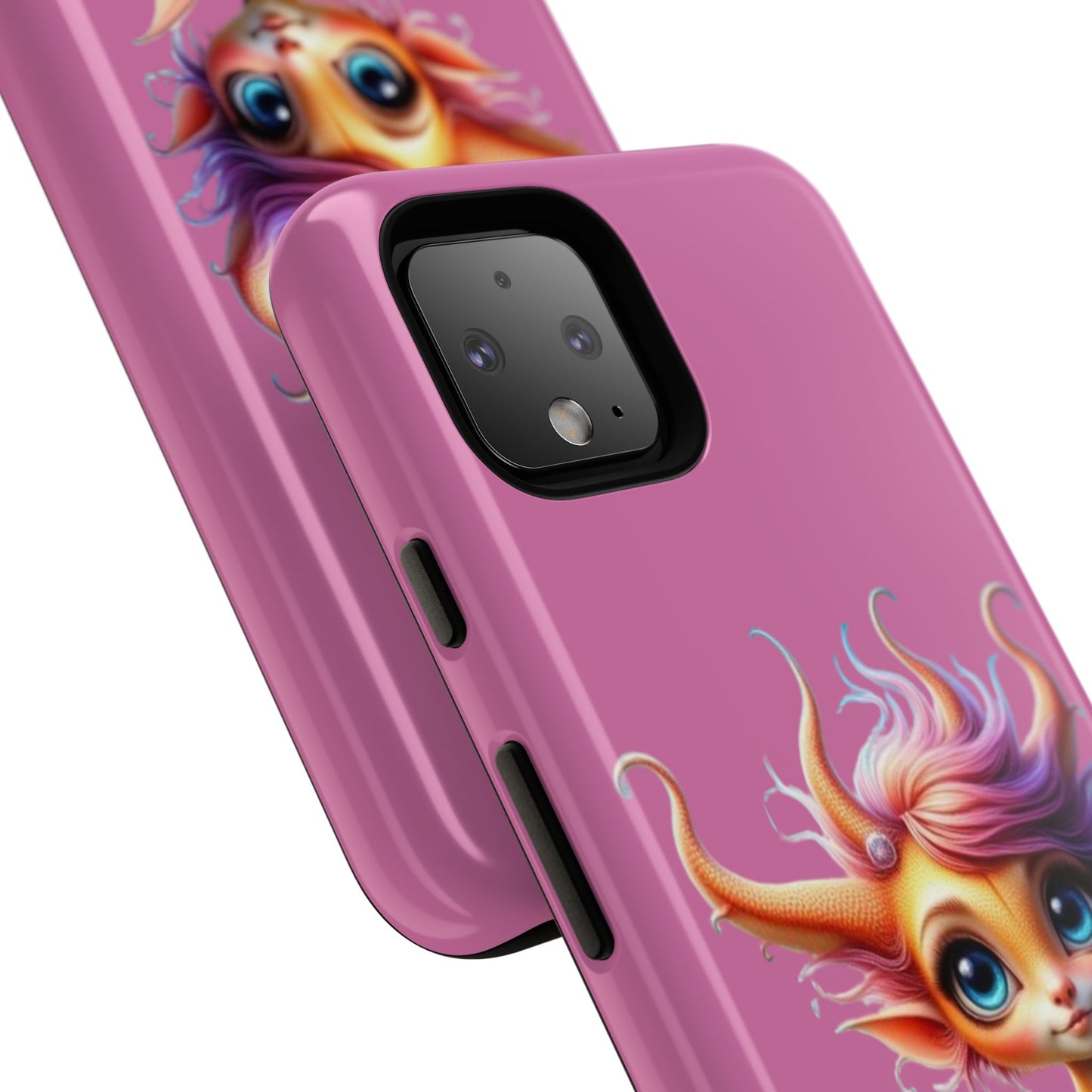 Dragon-Themed Phone Case, Cute Fantasy Phone Cover, Gifts for Kids, Magical Dragon Design, Birthday Present, Phone Accessories