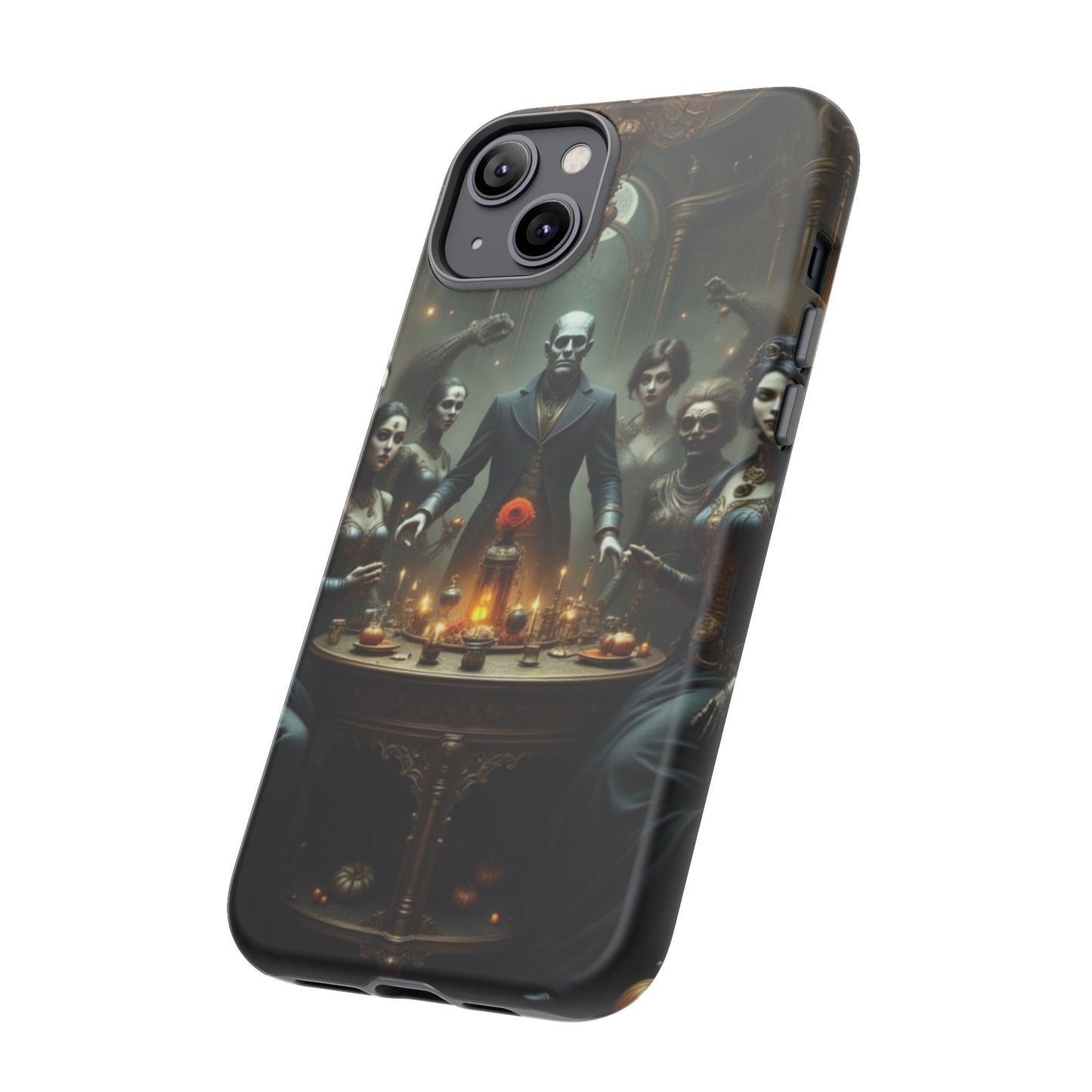 Gothic Phone Case, Unique Tough Cases, Dark Aesthetic Accessories, Perfect Gift for Halloween, Stylish Tech Protection
