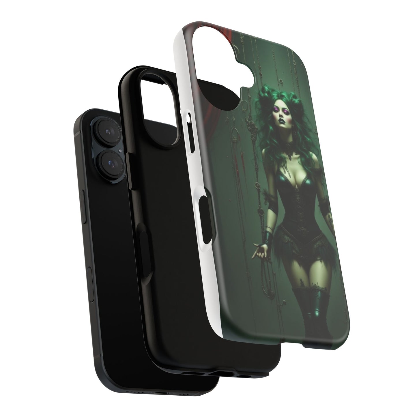 Gothic Phone Case for Tough Souls, Dark Aesthetic, Halloween Gift, Alternative Fashion, Unique Mobile Accessory