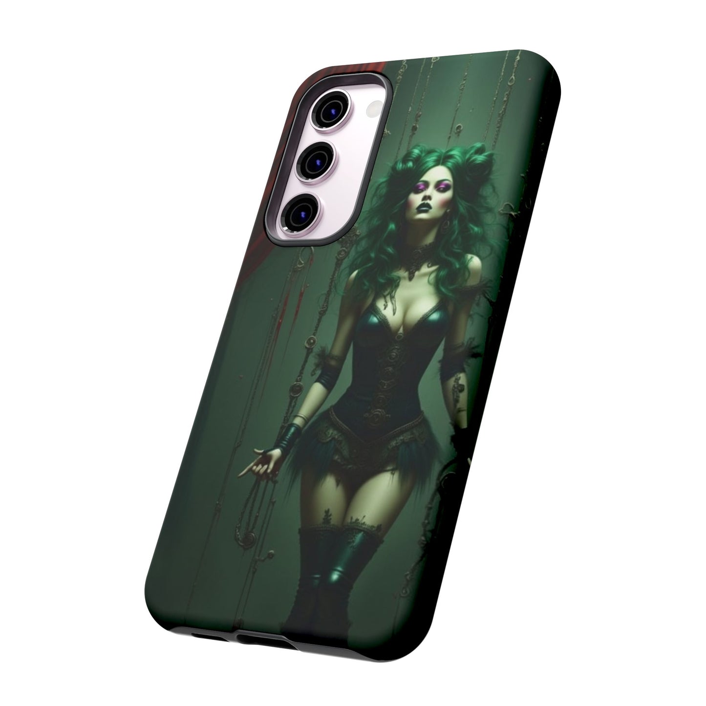 Gothic Phone Case for Tough Souls, Dark Aesthetic, Halloween Gift, Alternative Fashion, Unique Mobile Accessory