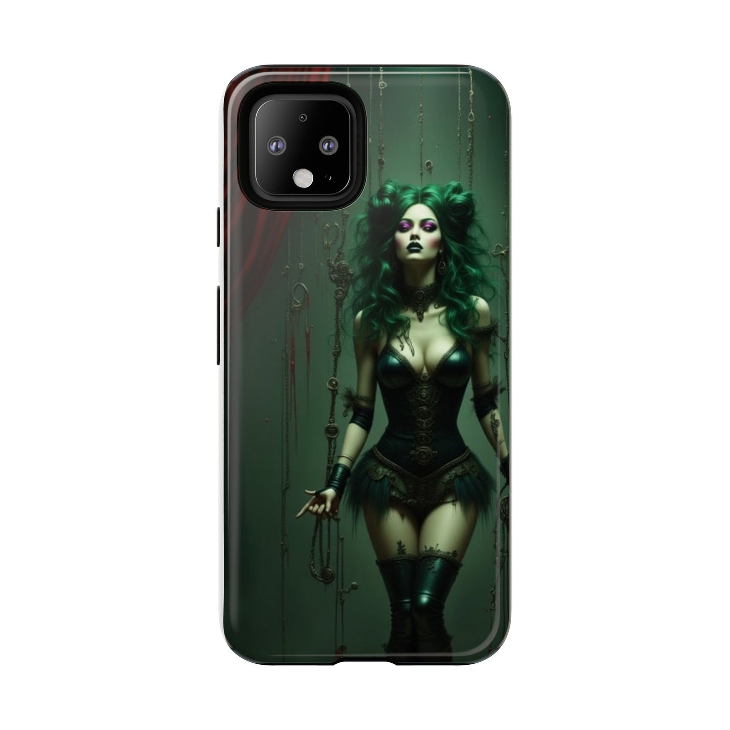 Gothic Phone Case for Tough Souls, Dark Aesthetic, Halloween Gift, Alternative Fashion, Unique Mobile Accessory