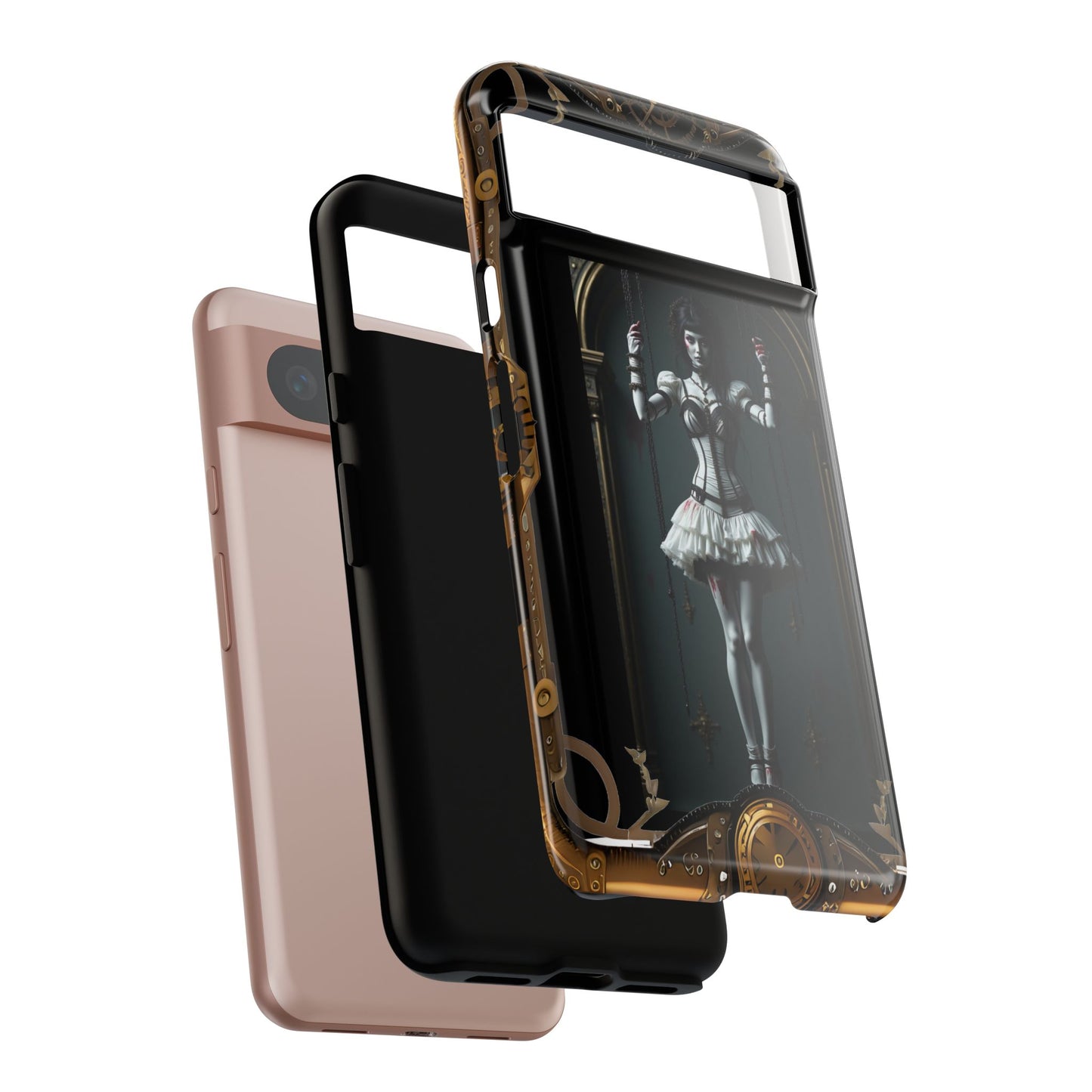 Steampunk Phone Case, Designer Phone Cover, Artistic Mobile Case, Gothic Horror Phone Case