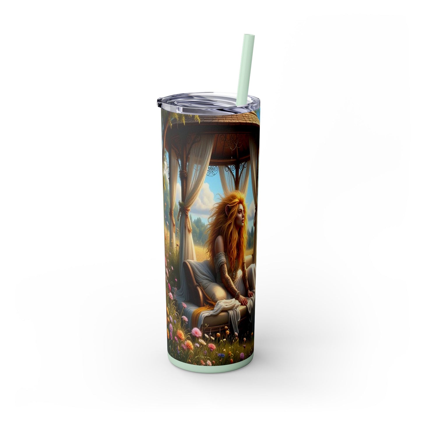 Zodiac Leo Tumbler with Straw, 20oz