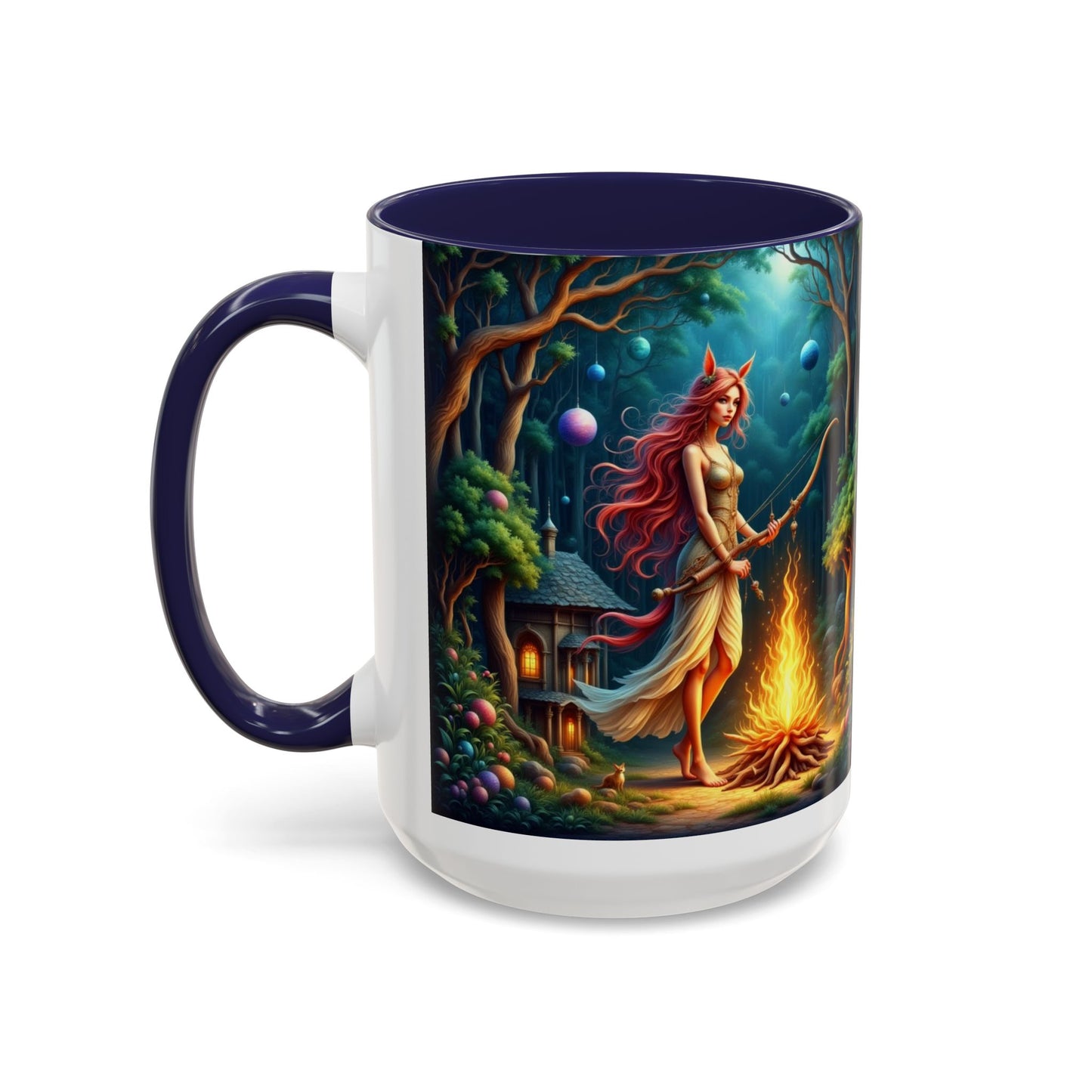 Astrology Sagittarius Accent Coffee Mug (11, 15oz)