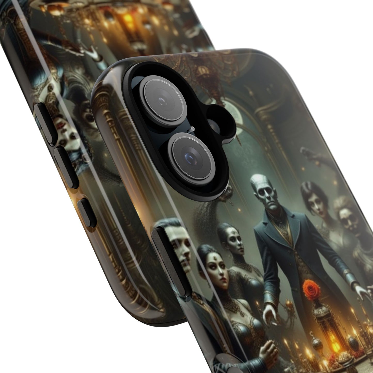 Gothic Phone Case, Unique Tough Cases, Dark Aesthetic Accessories, Perfect Gift for Halloween, Stylish Tech Protection