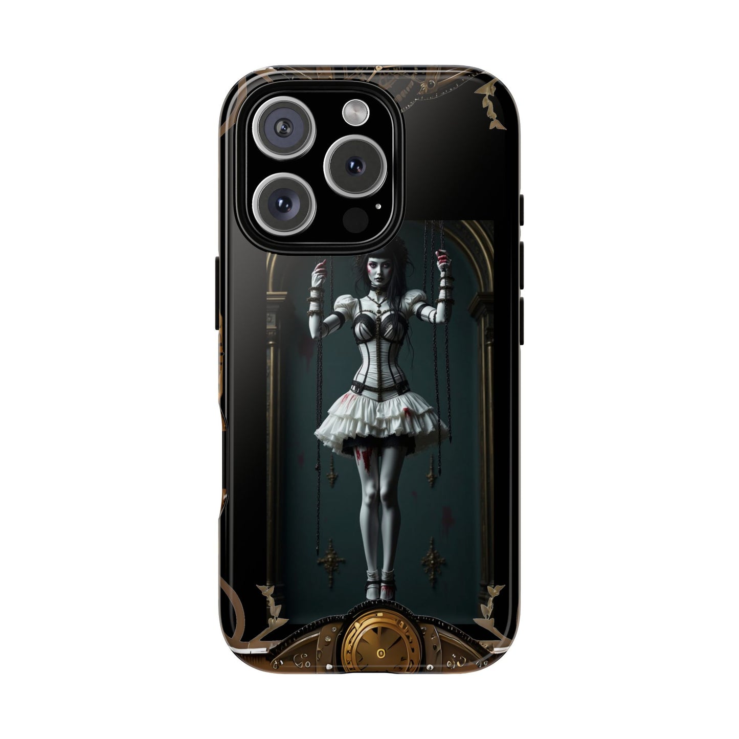 Steampunk Phone Case, Designer Phone Cover, Artistic Mobile Case, Gothic Horror Phone Case