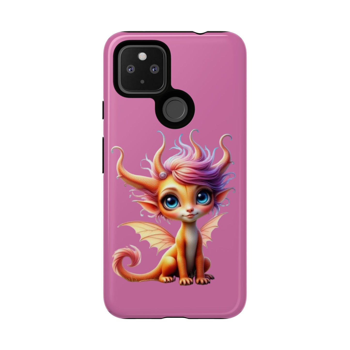 Dragon-Themed Phone Case, Cute Fantasy Phone Cover, Gifts for Kids, Magical Dragon Design, Birthday Present, Phone Accessories
