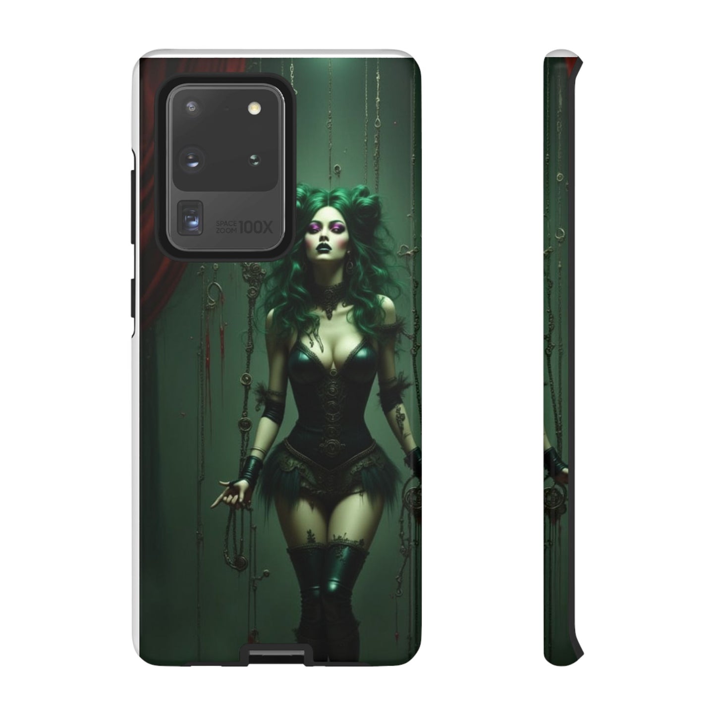 Gothic Phone Case for Tough Souls, Dark Aesthetic, Halloween Gift, Alternative Fashion, Unique Mobile Accessory