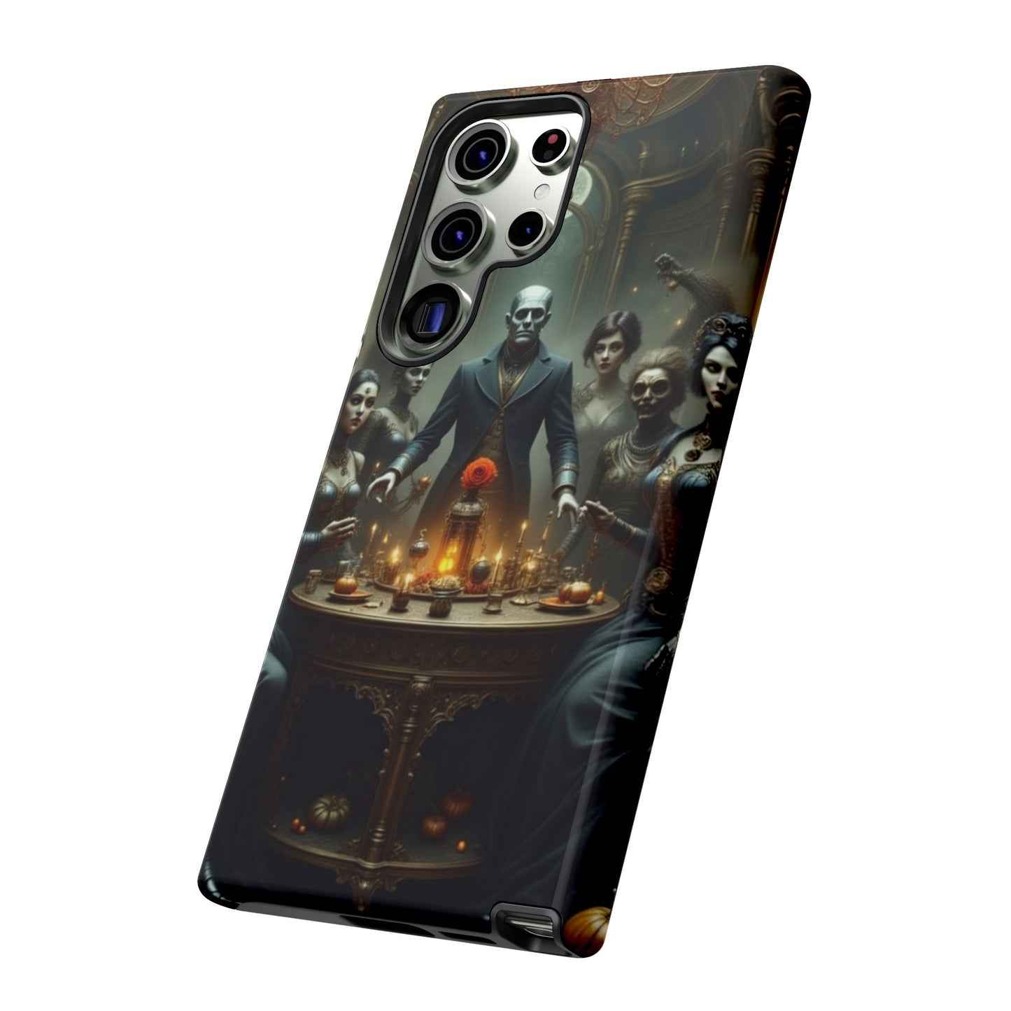 Gothic Phone Case, Unique Tough Cases, Dark Aesthetic Accessories, Perfect Gift for Halloween, Stylish Tech Protection