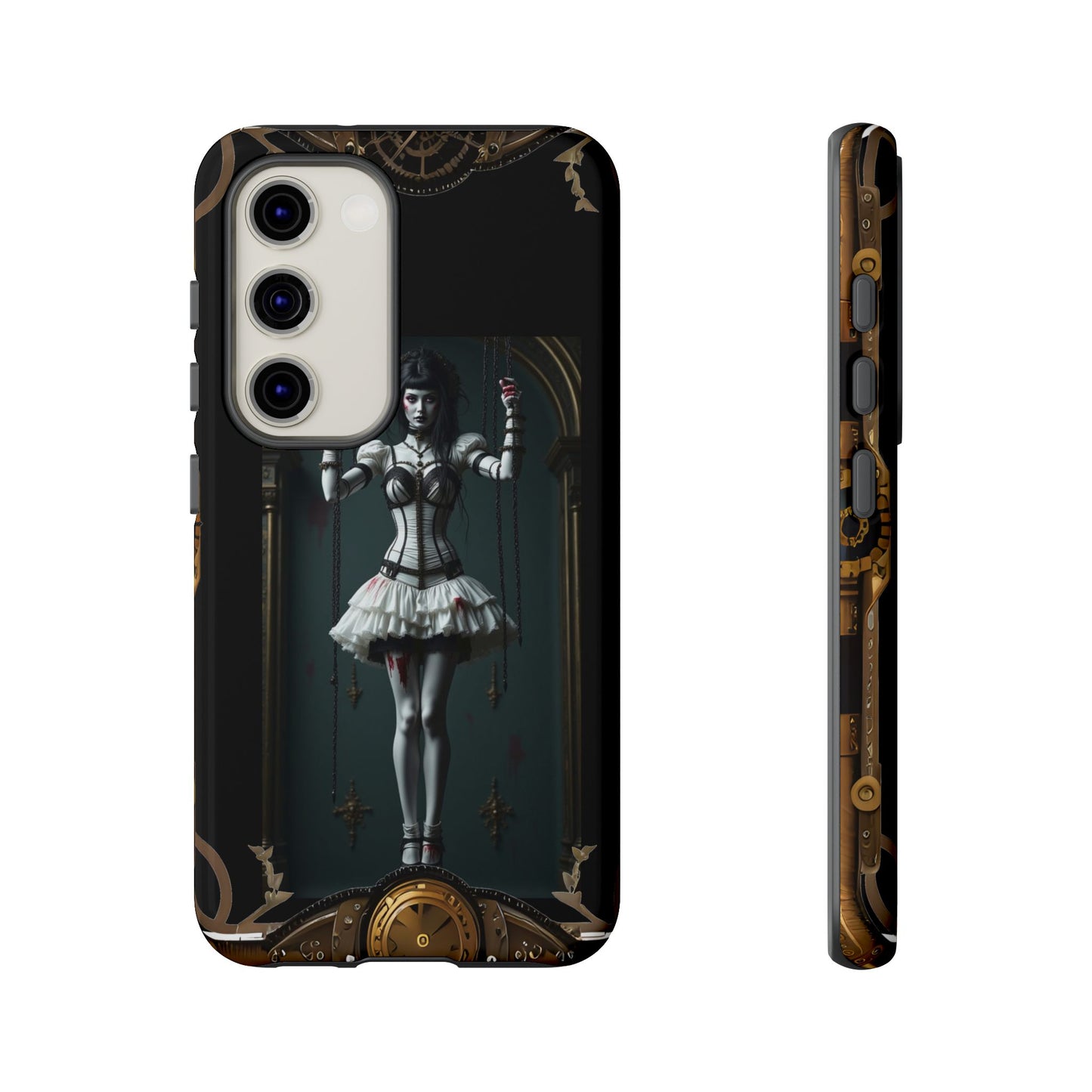 Steampunk Phone Case, Designer Phone Cover, Artistic Mobile Case, Gothic Horror Phone Case