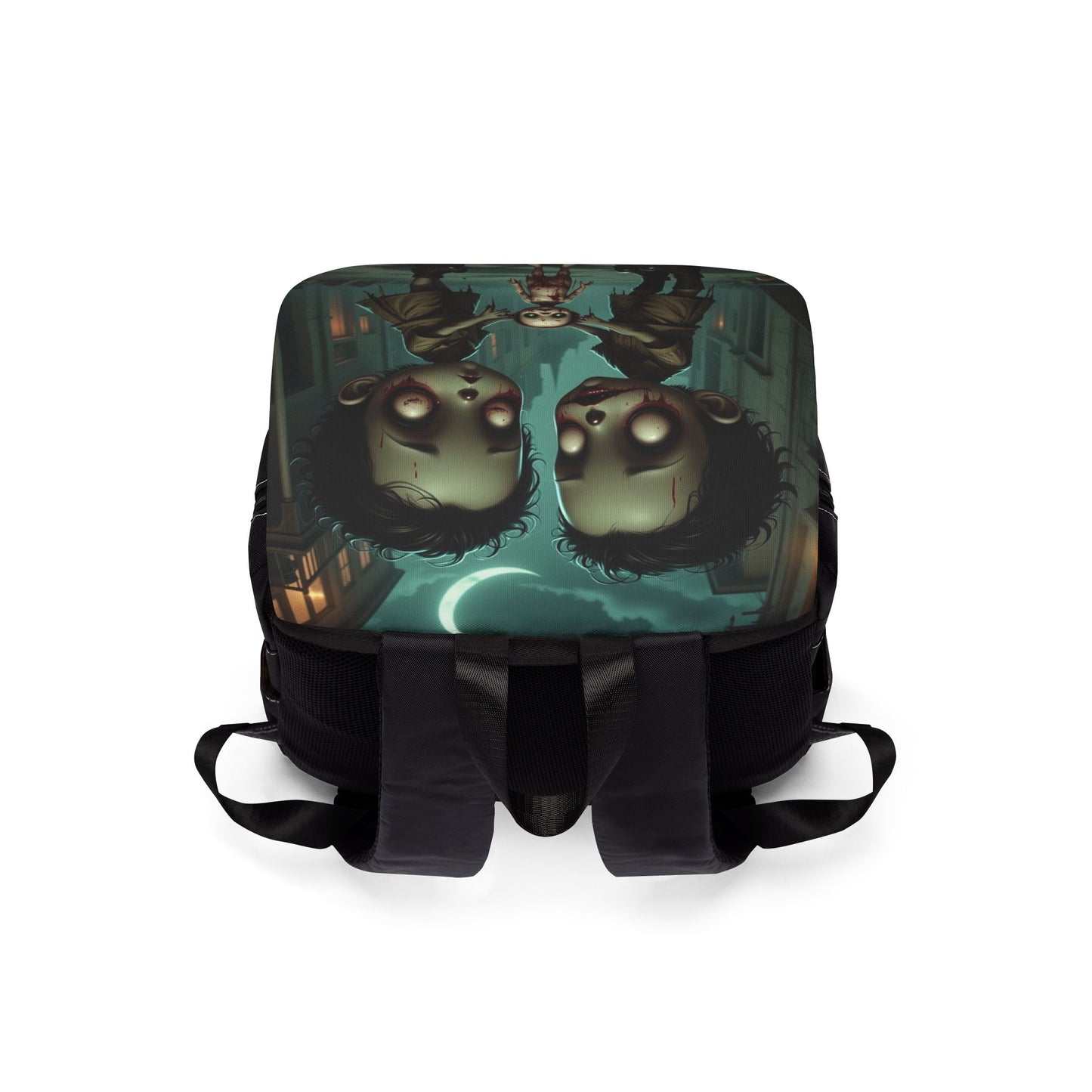 Gothic Artistic Backpack | Unique Casual Daypack, Trendy Travel Bag, Fashionable School Backpack, Alternative Art Bag, Edgy Gift for [...]