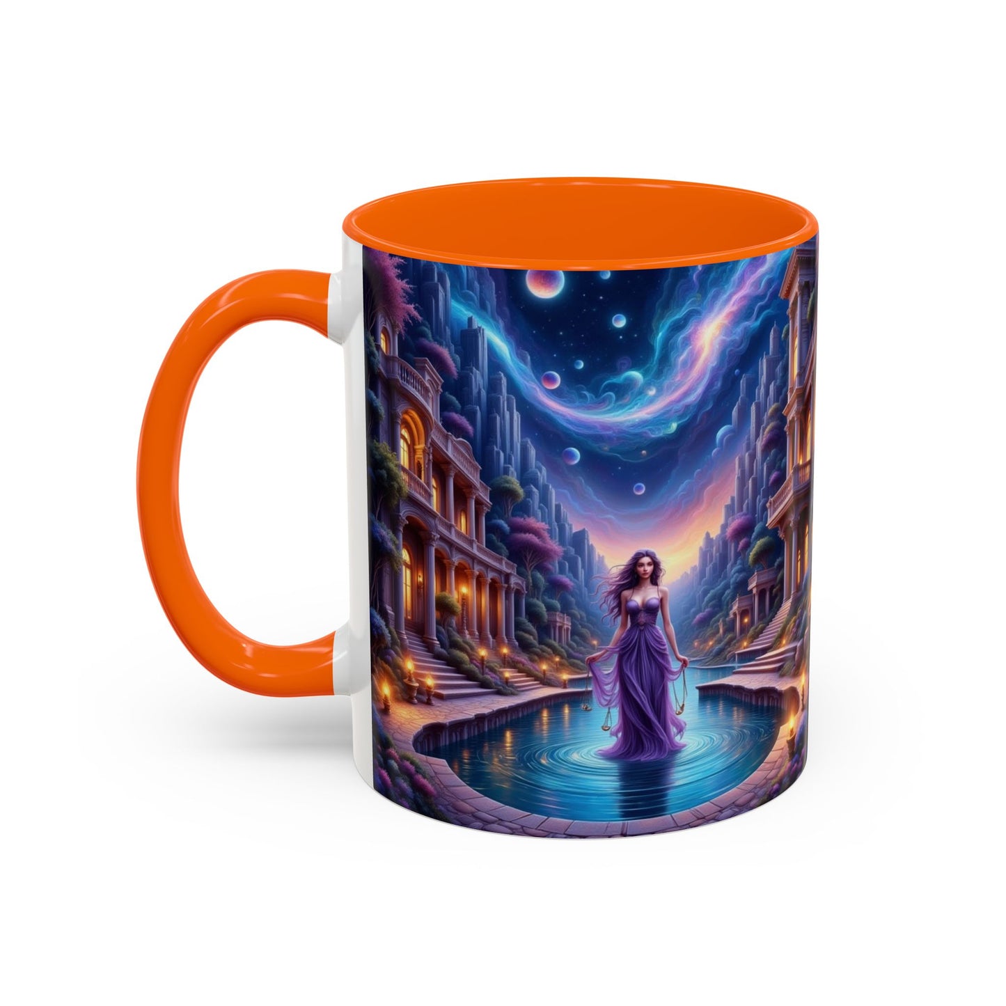 Astrology Libra Accent Coffee Mug (11, 15oz)
