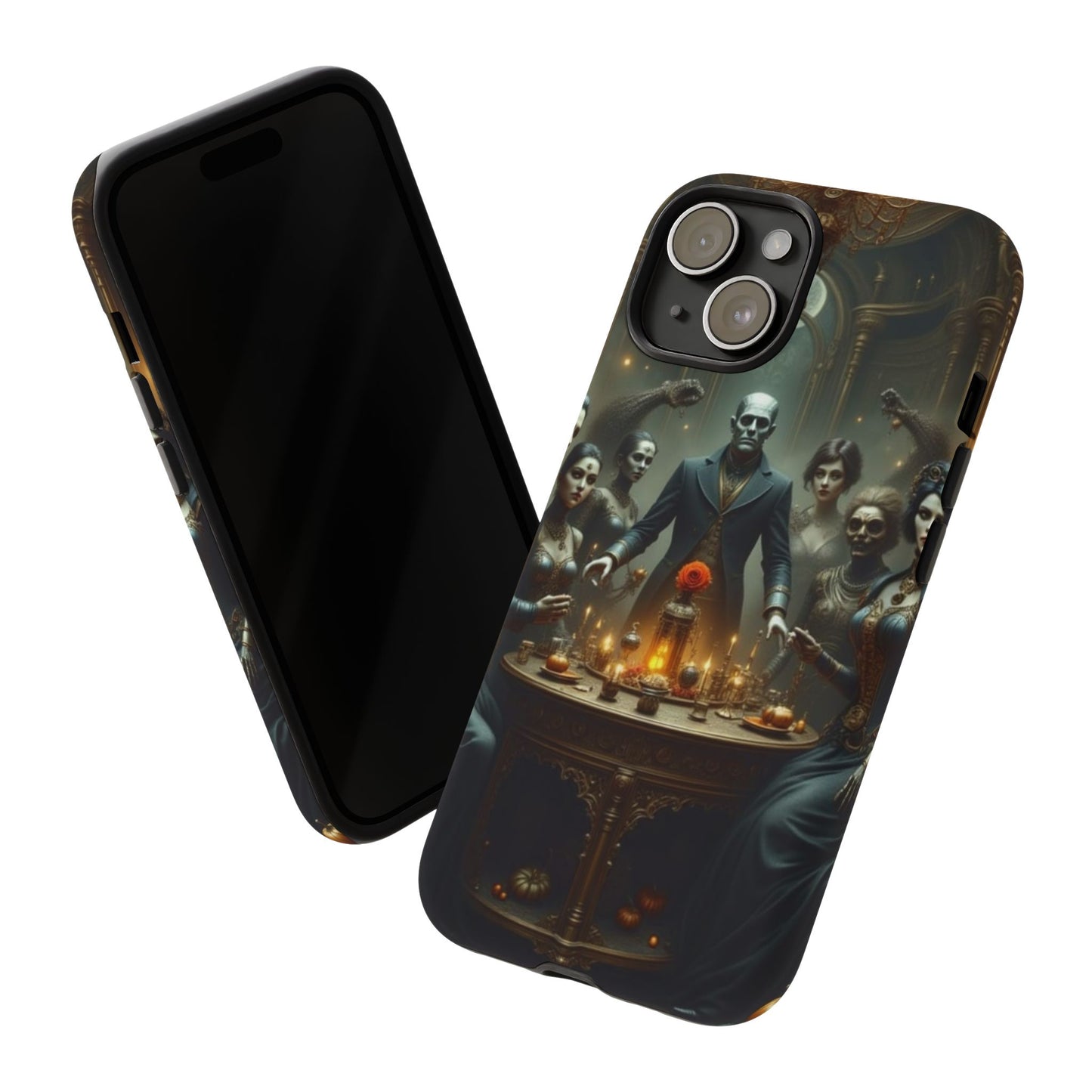 Gothic Phone Case, Unique Tough Cases, Dark Aesthetic Accessories, Perfect Gift for Halloween, Stylish Tech Protection