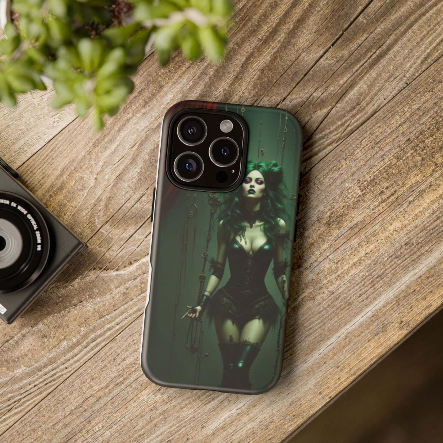 Gothic Phone Case for Tough Souls, Dark Aesthetic, Halloween Gift, Alternative Fashion, Unique Mobile Accessory