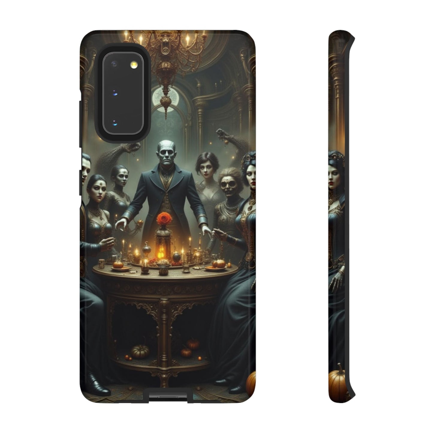 Gothic Phone Case, Unique Tough Cases, Dark Aesthetic Accessories, Perfect Gift for Halloween, Stylish Tech Protection