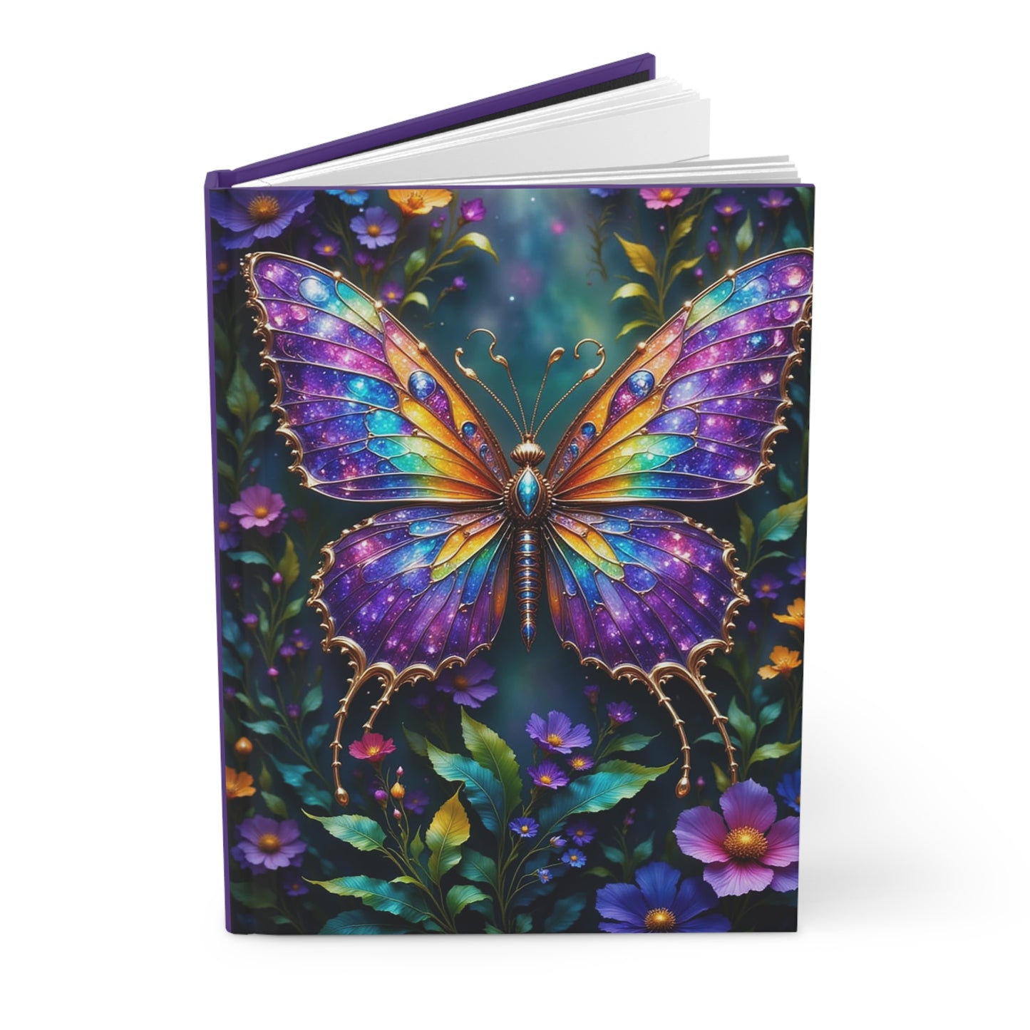 Vibrant Purple Butterfly Journal, Colorful Hardcover Notebook, Perfect Gift for Nature Lovers, Inspirational Writing, Creative Journal for [...]