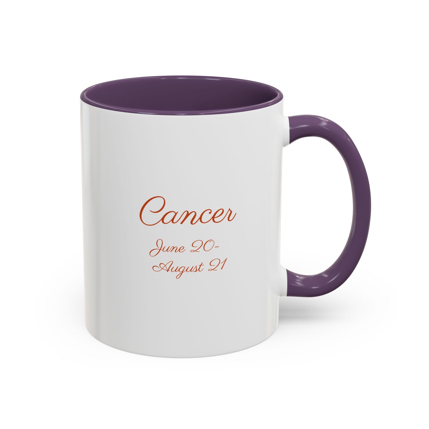 Astrology Cancer, Accent Coffee Mug (11, 15oz)