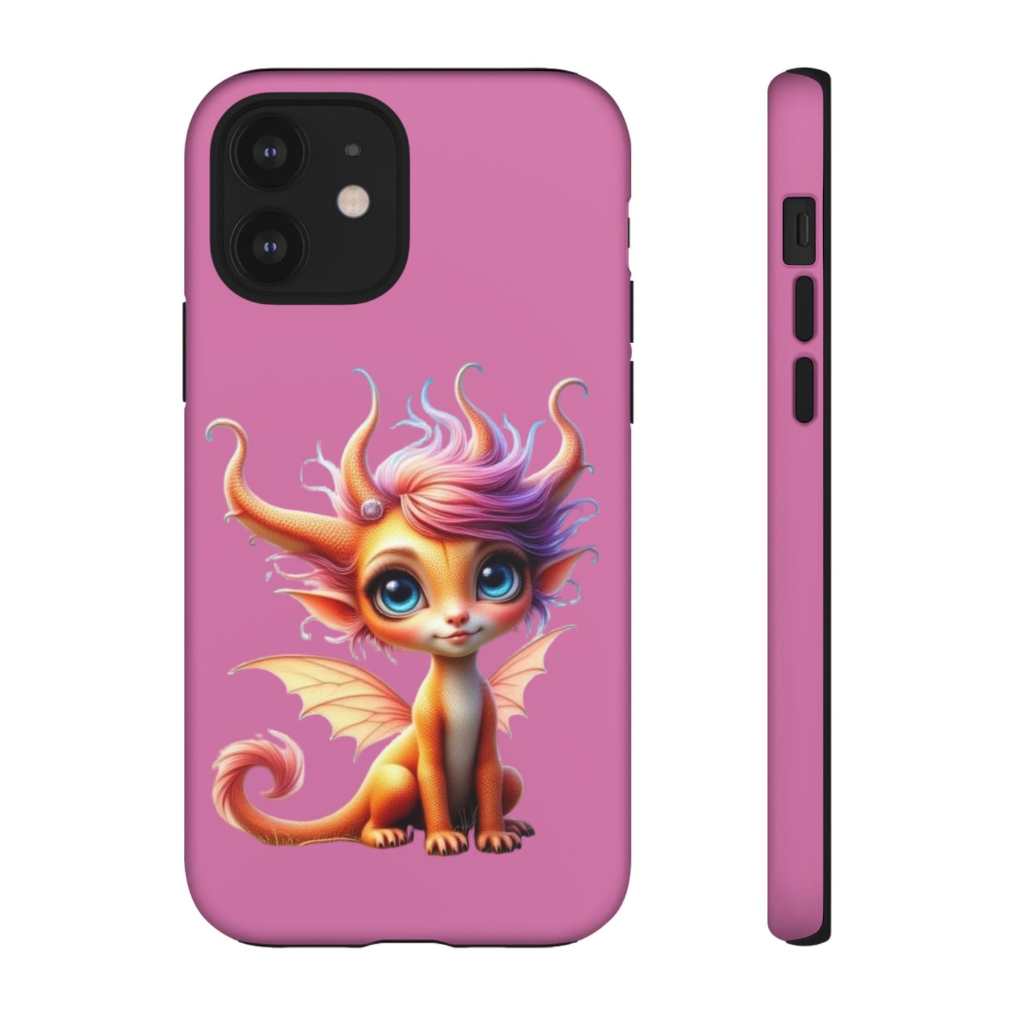 Dragon-Themed Phone Case, Cute Fantasy Phone Cover, Gifts for Kids, Magical Dragon Design, Birthday Present, Phone Accessories