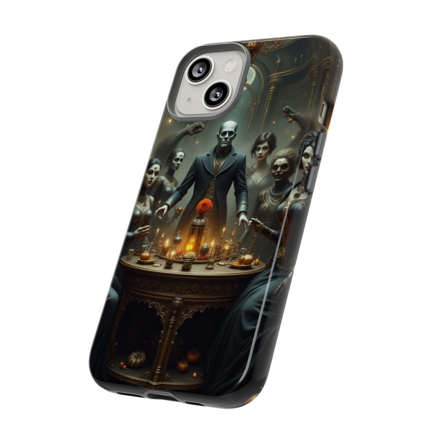 Gothic Phone Case, Unique Tough Cases, Dark Aesthetic Accessories, Perfect Gift for Halloween, Stylish Tech Protection