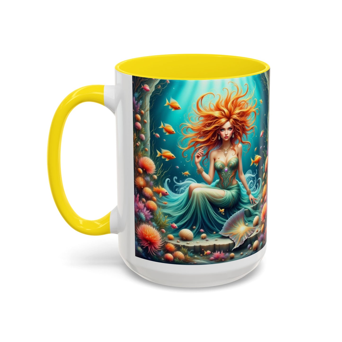 Astrology Pisces Accent Coffee Mug (11, 15oz)