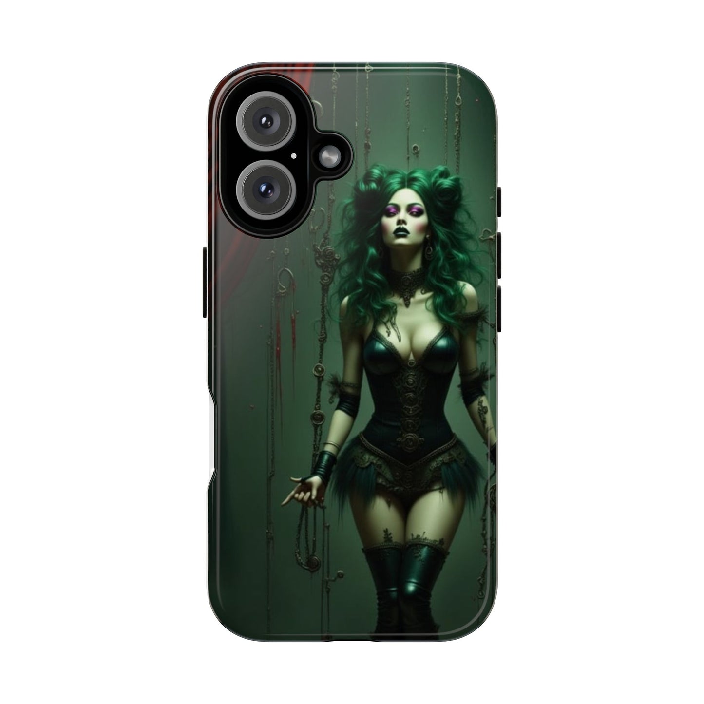 Gothic Phone Case for Tough Souls, Dark Aesthetic, Halloween Gift, Alternative Fashion, Unique Mobile Accessory