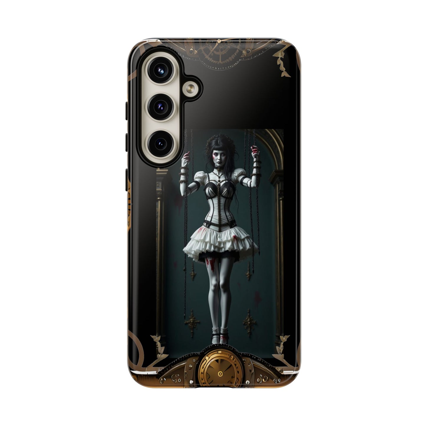 Steampunk Phone Case, Designer Phone Cover, Artistic Mobile Case, Gothic Horror Phone Case