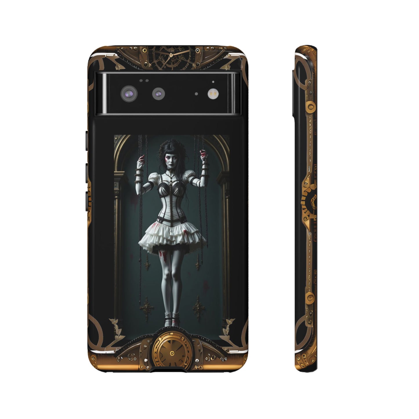 Steampunk Phone Case, Designer Phone Cover, Artistic Mobile Case, Gothic Horror Phone Case