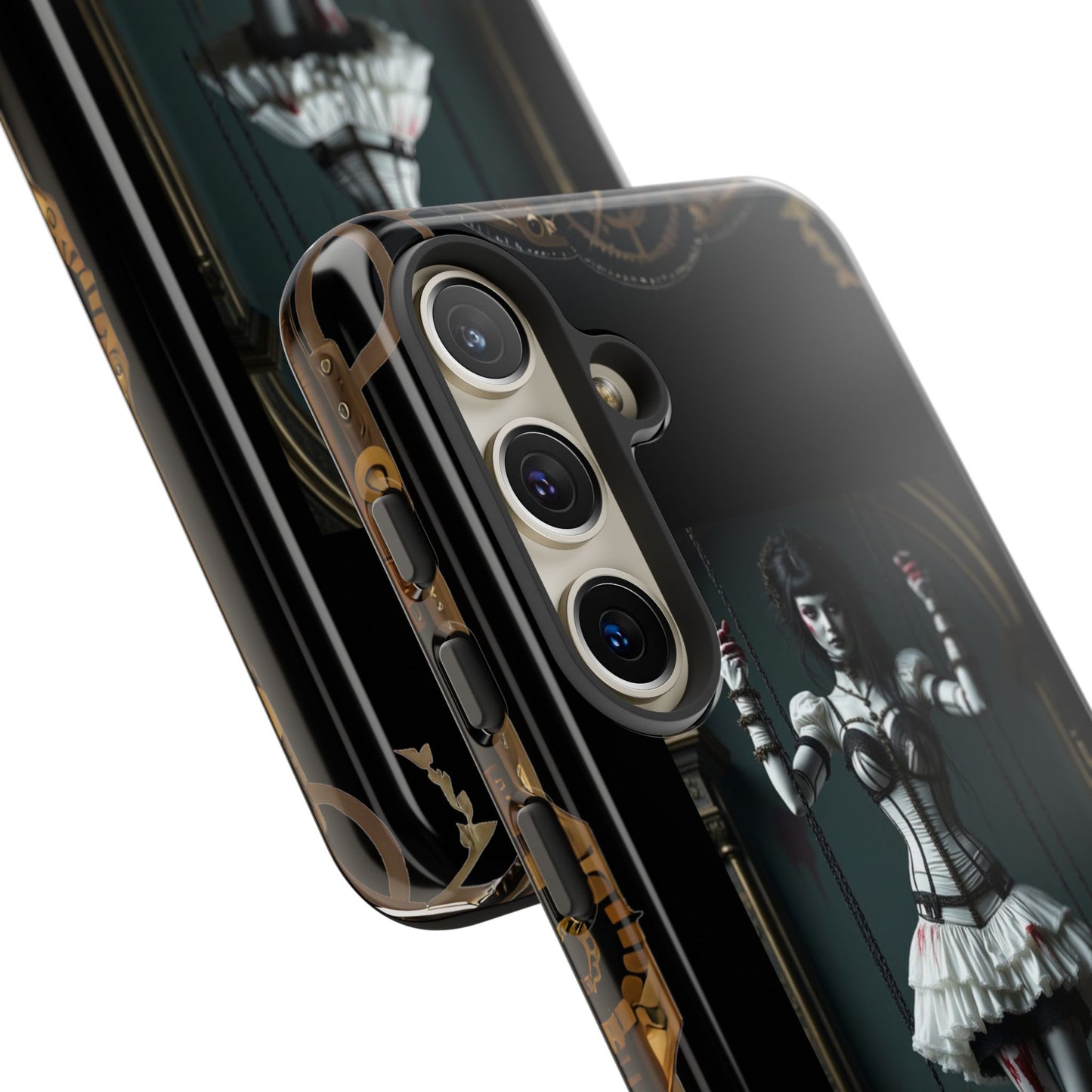 Steampunk Phone Case, Designer Phone Cover, Artistic Mobile Case, Gothic Horror Phone Case