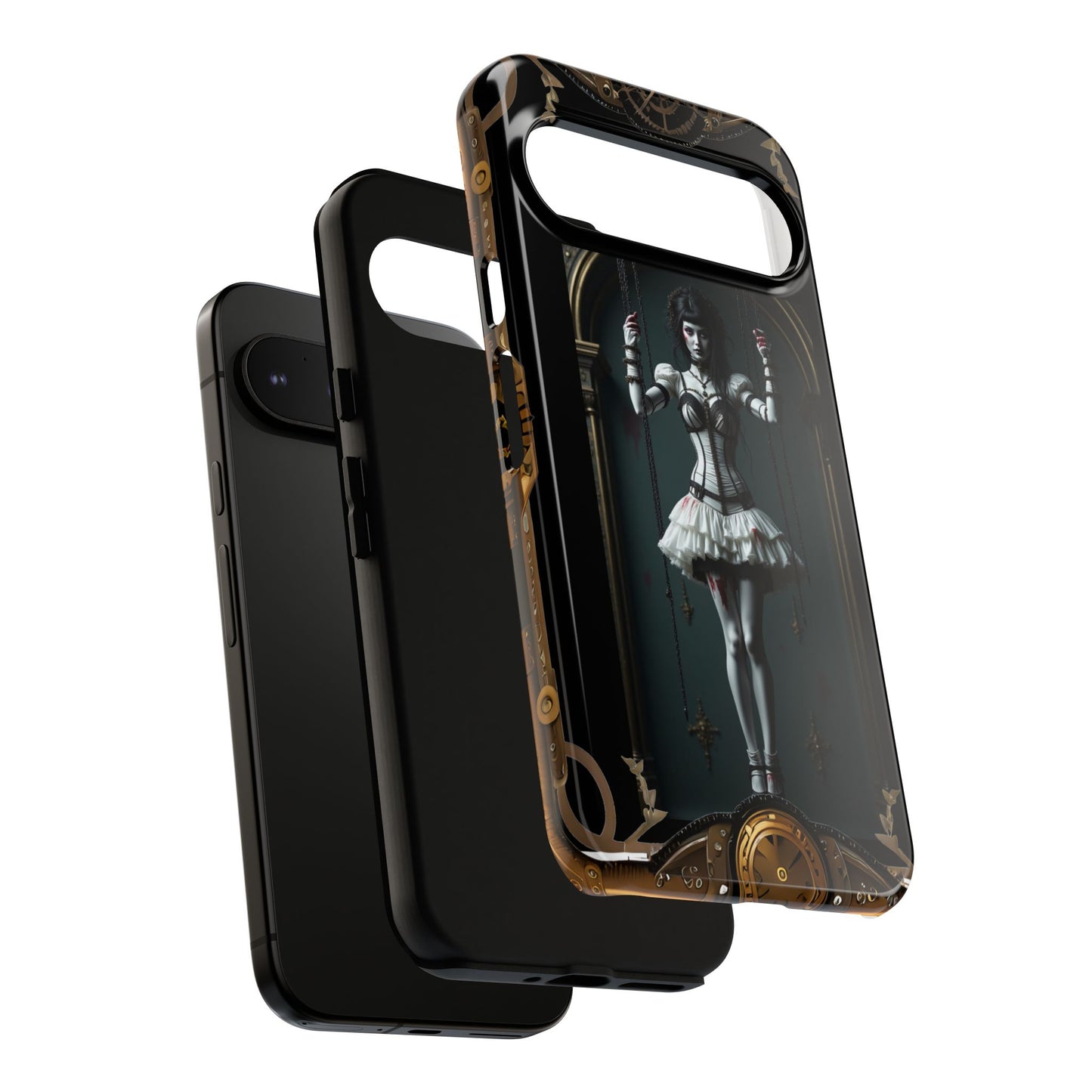 Steampunk Phone Case, Designer Phone Cover, Artistic Mobile Case, Gothic Horror Phone Case