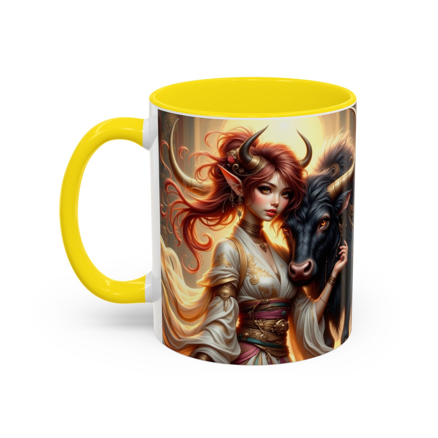 Astrology Taurus Accent Coffee Mug (11, 15oz)