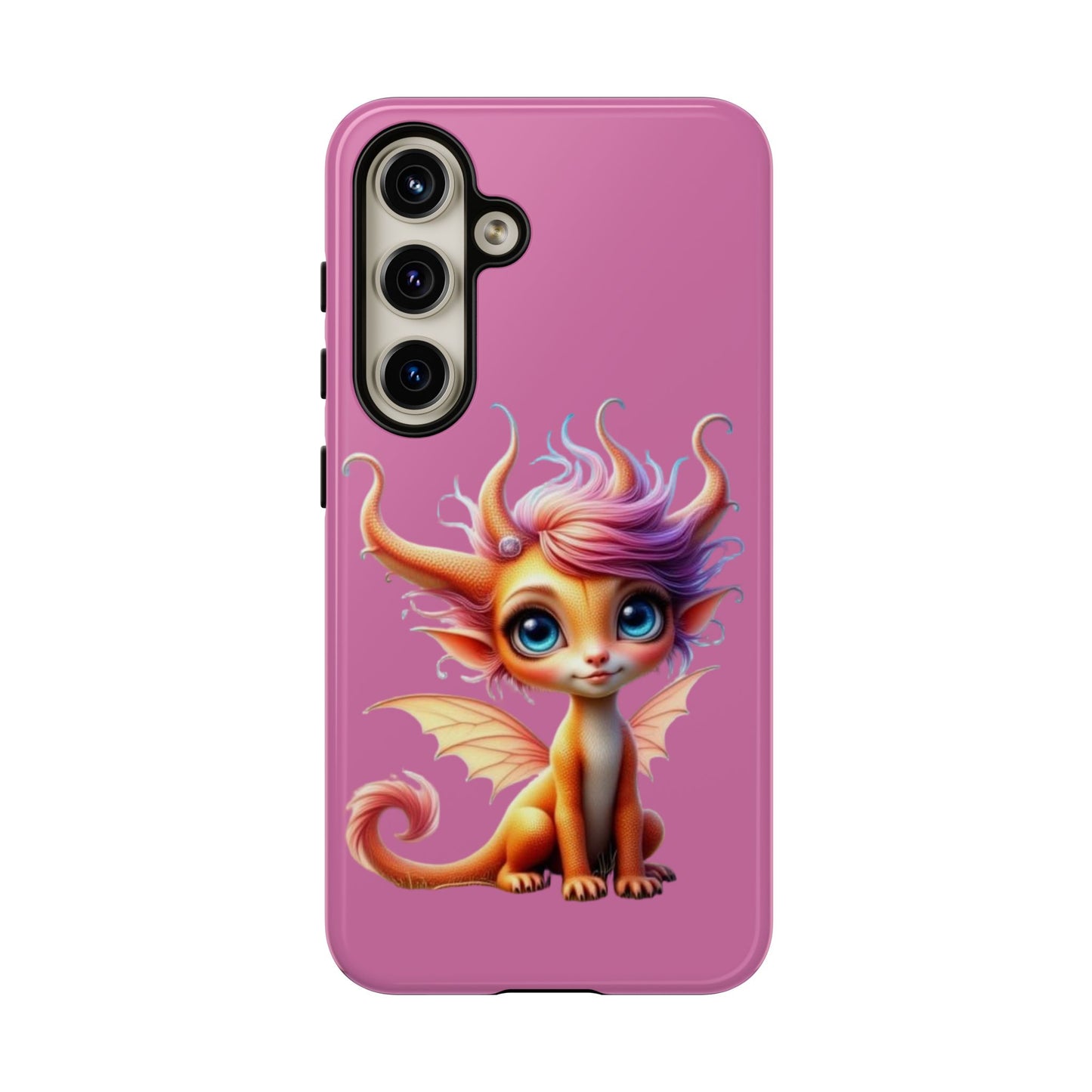 Dragon-Themed Phone Case, Cute Fantasy Phone Cover, Gifts for Kids, Magical Dragon Design, Birthday Present, Phone Accessories